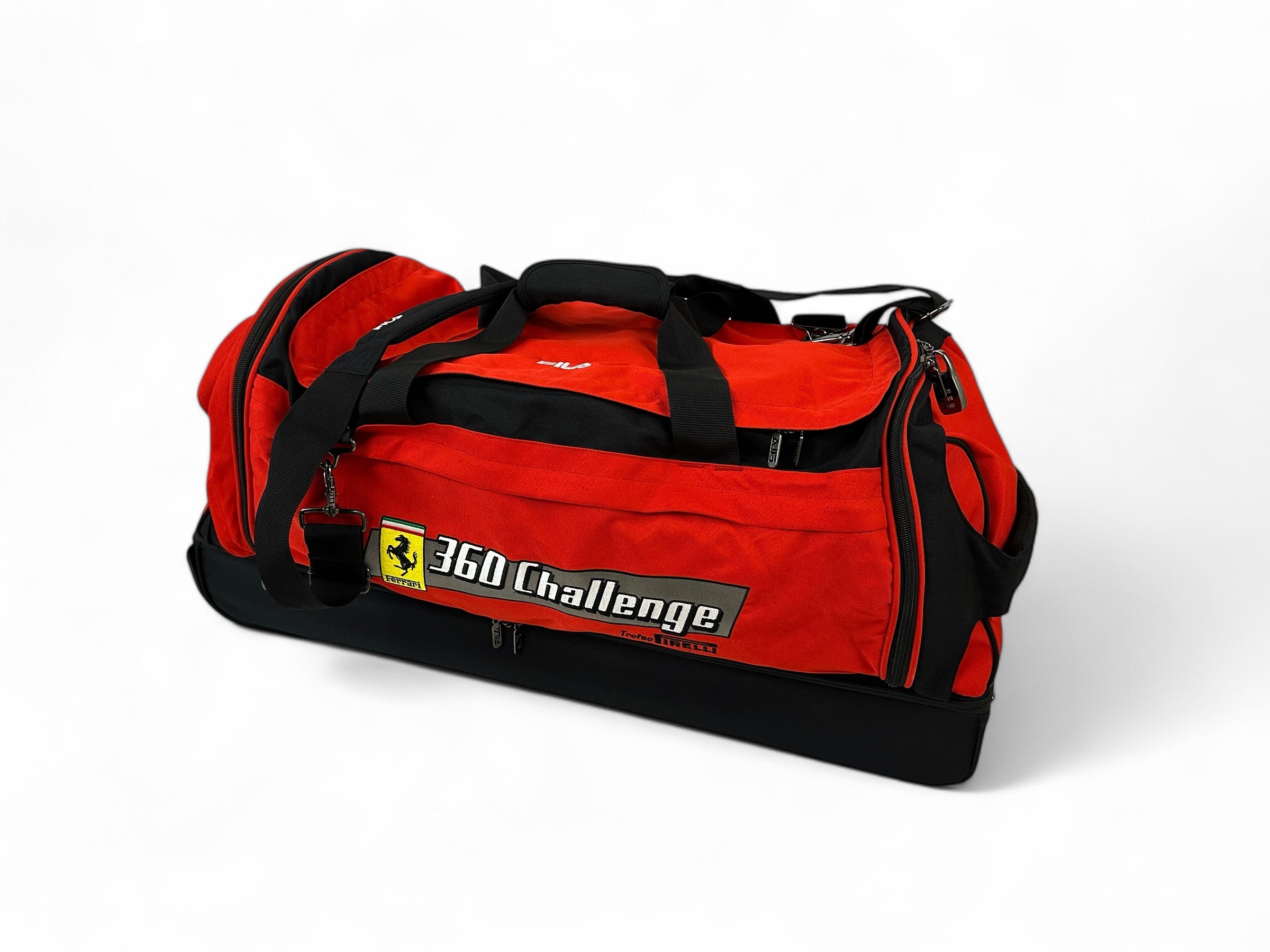 Ferrari 360 Challenge Trofeo Pirelli Travel Trolley Bag - Official Racing Team Accessory