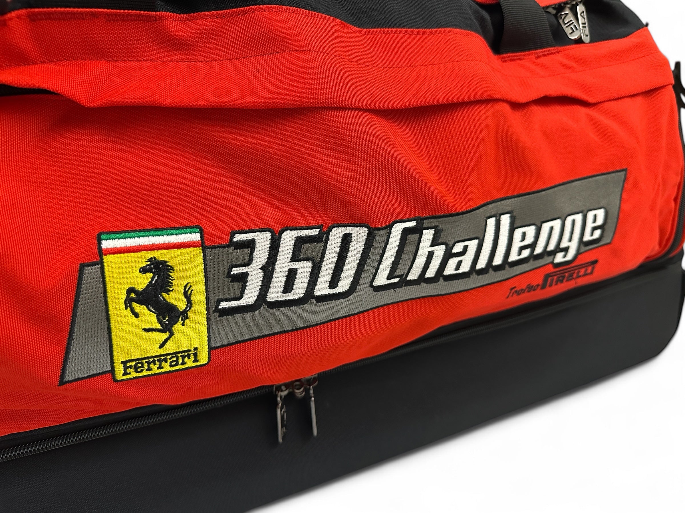 Ferrari 360 Challenge Trofeo Pirelli Travel Trolley Bag - Official Racing Team Accessory