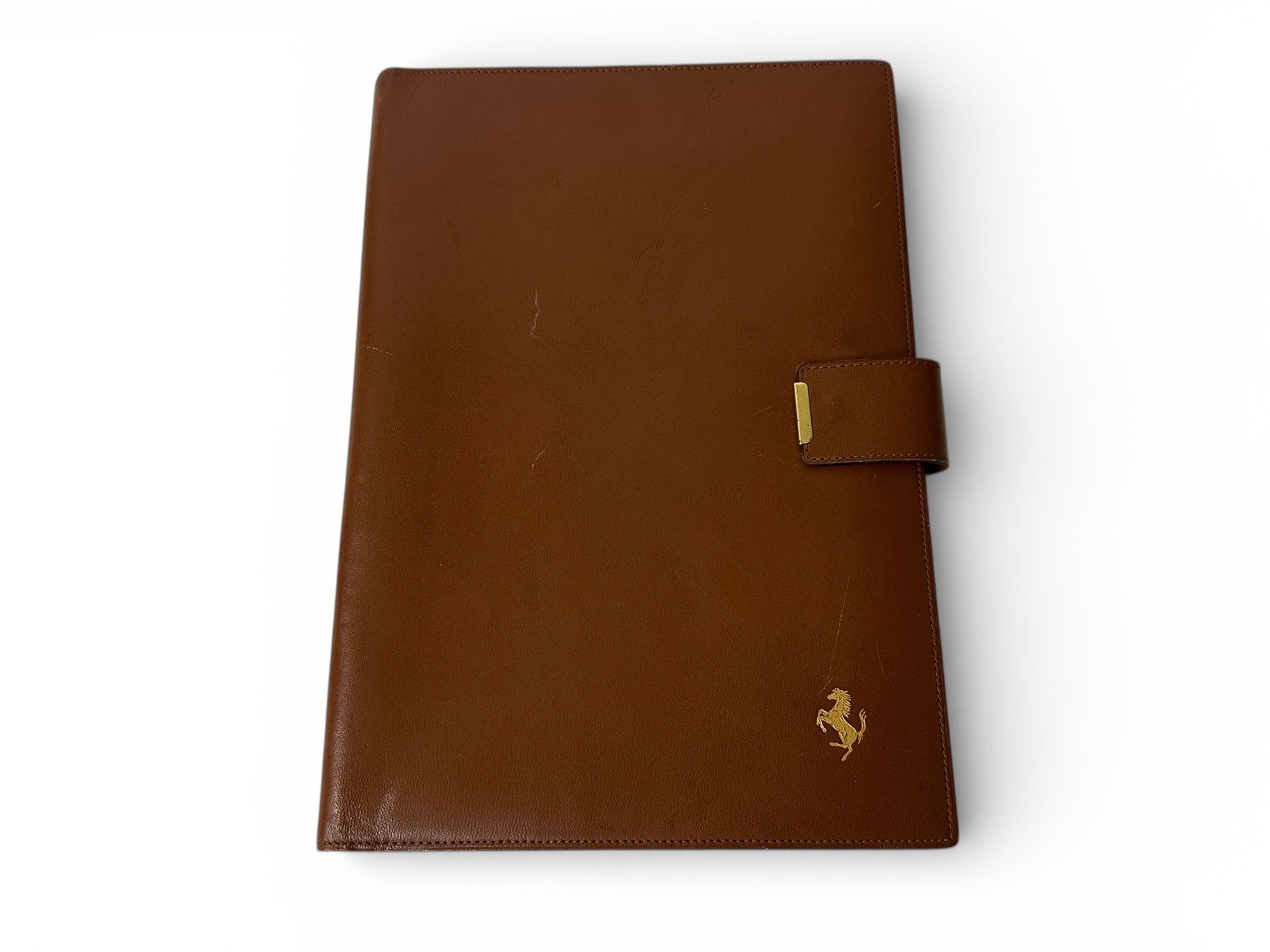 Ferrari 275, 330, 365 GTB4 Daytona Leather Document Pouch, Handbook Wa