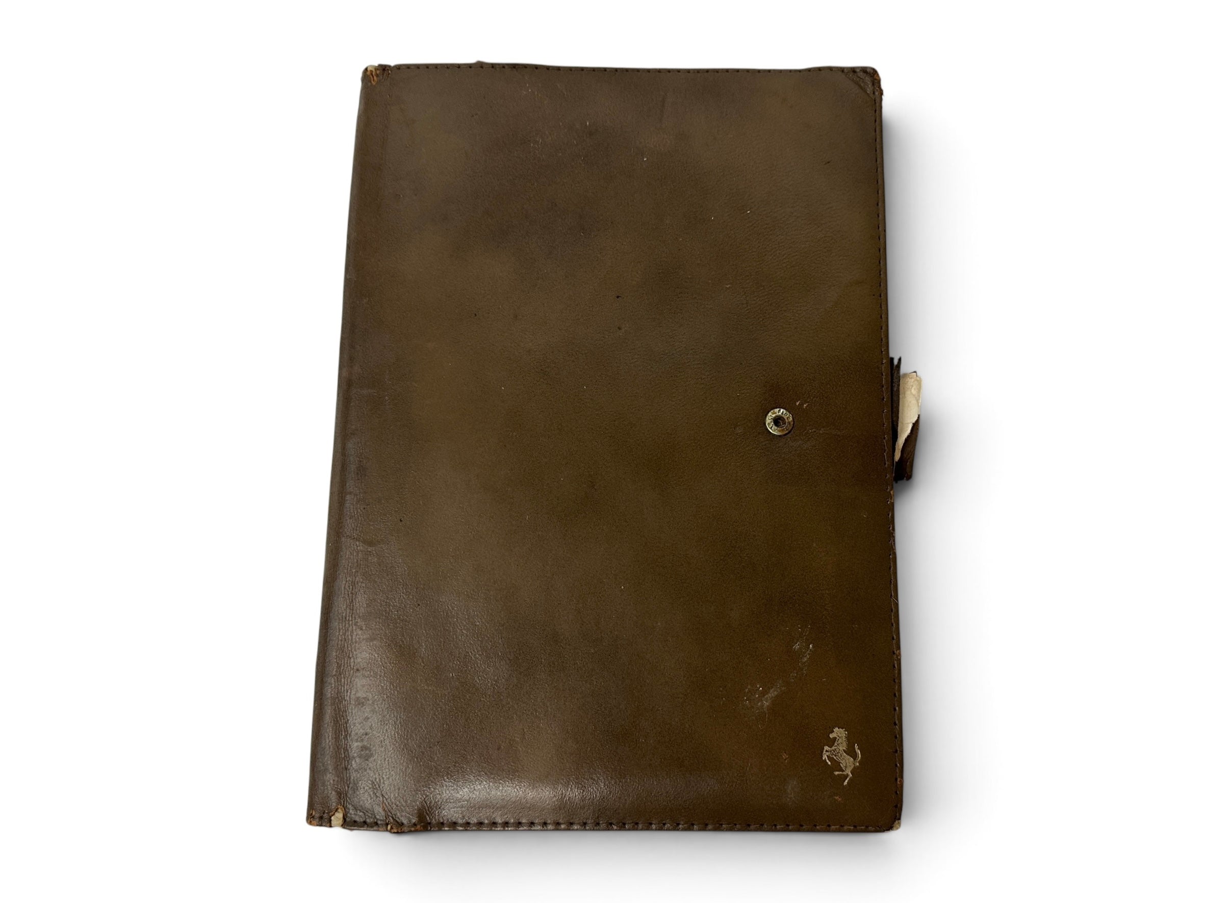 Ferrari 308 GTB Vetroresina Leather Document Pouch, Wallet – 1970's