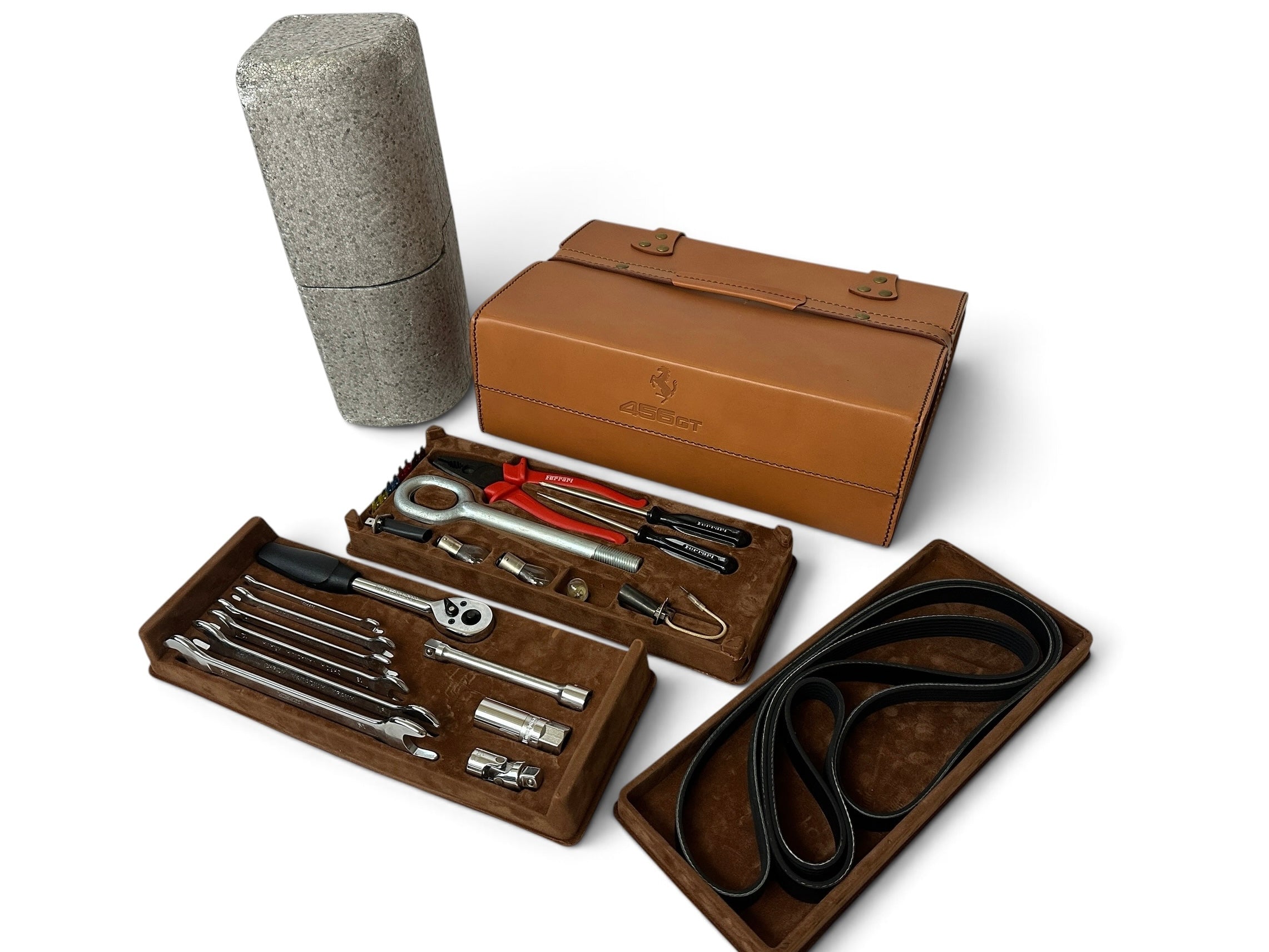 Ferrari 456 GT Schedoni Leather Toolkit Case - Complete