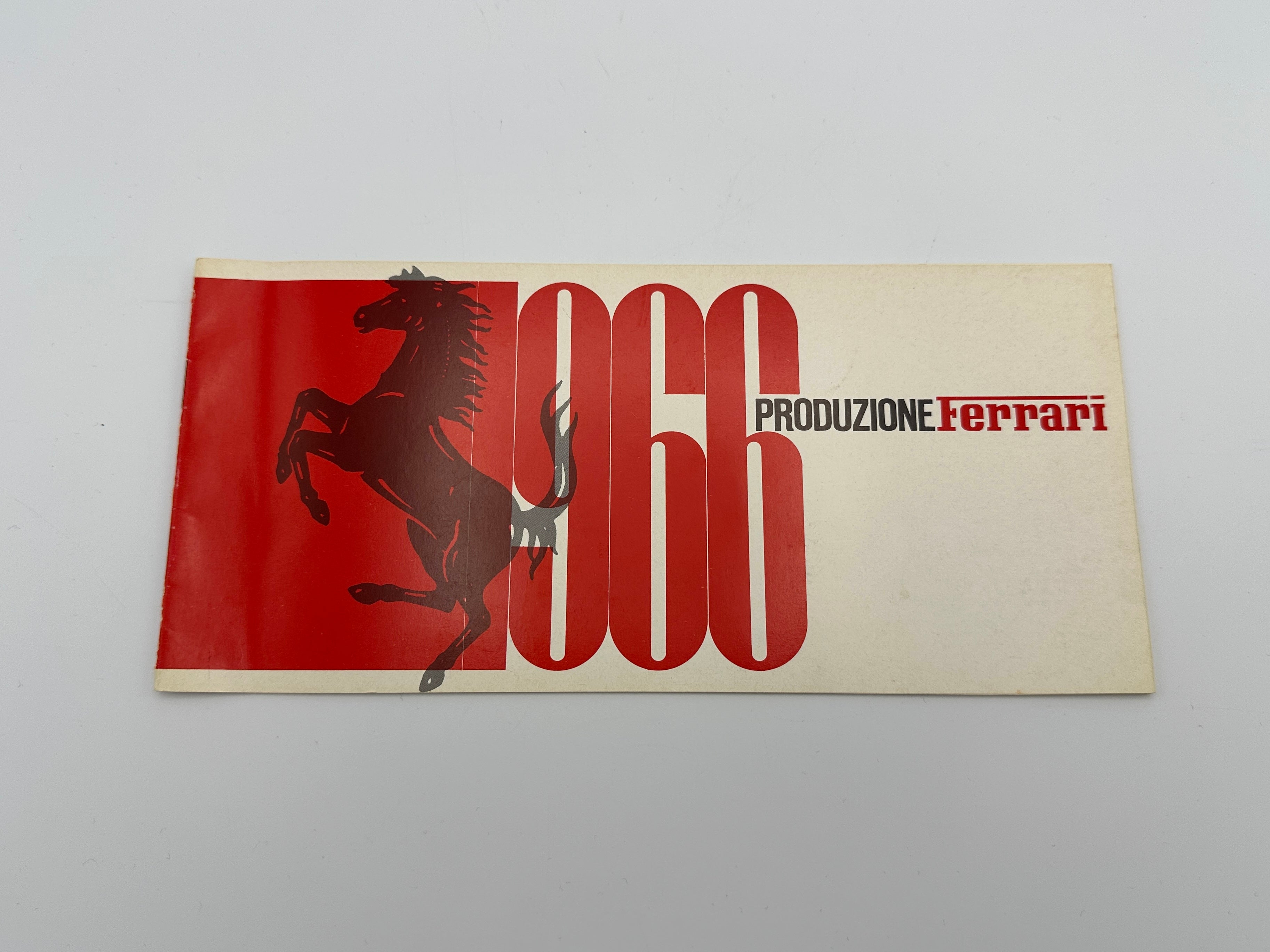 Ferrari 500 Superfast, 330 GT 2+2, 330 GTC, 275 GTS, 275 GTB - Produzione 1966 Production Range Sales Brochure #07/66
