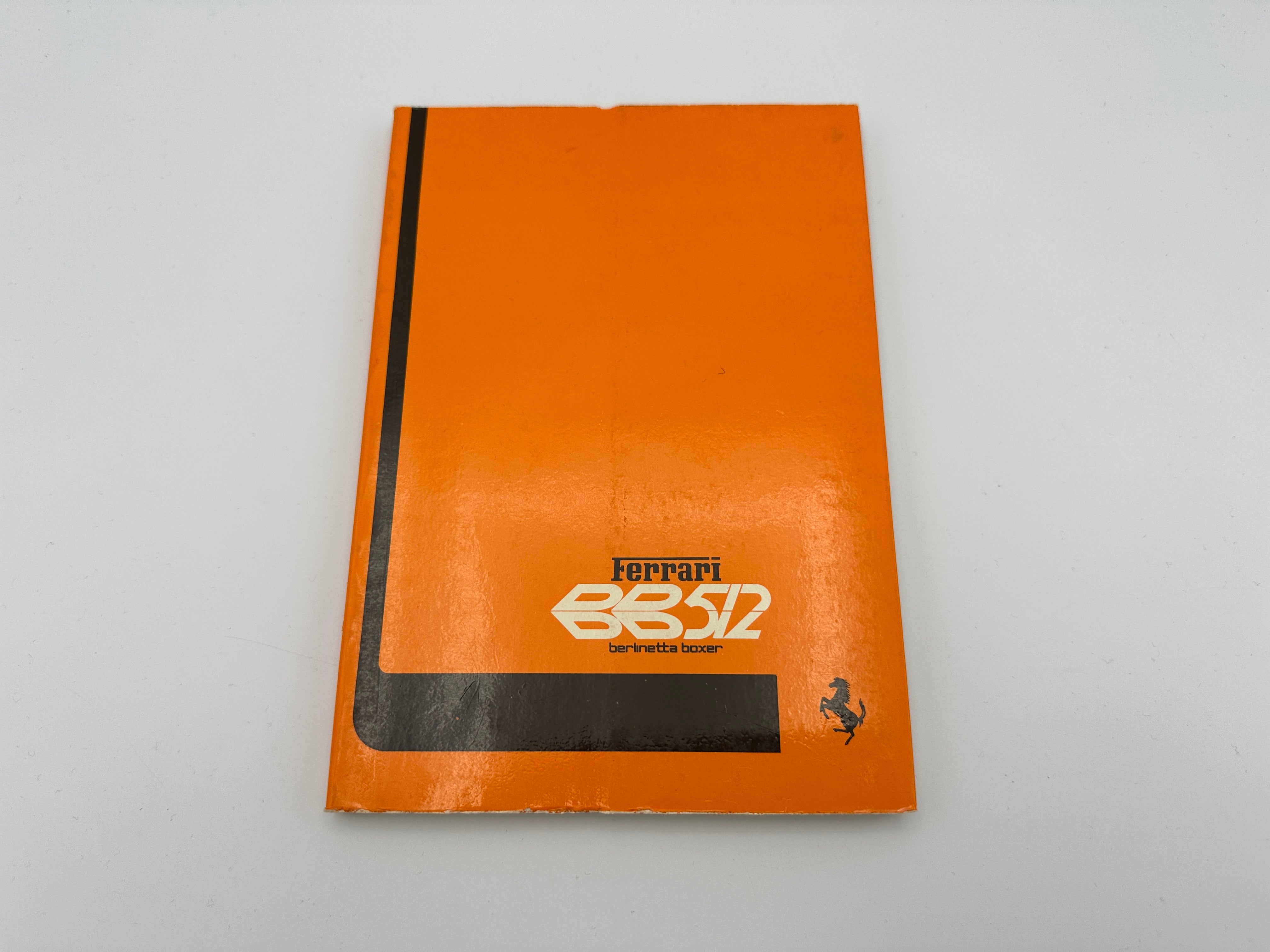 Ferrari 512 BB Berlinetta Boxer Owner’s Manual #130/80 – 1980