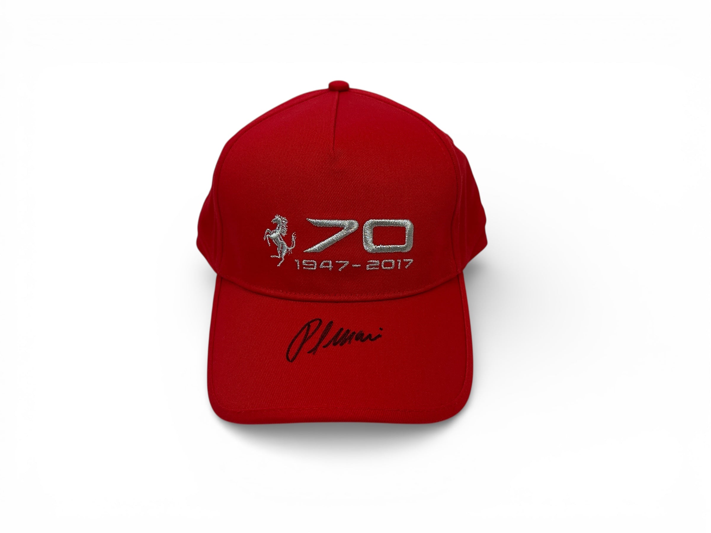 Ferrari 70 Anniversary 1947-2017 Baseball Cap - Signed Piero Ferrari - Autograph