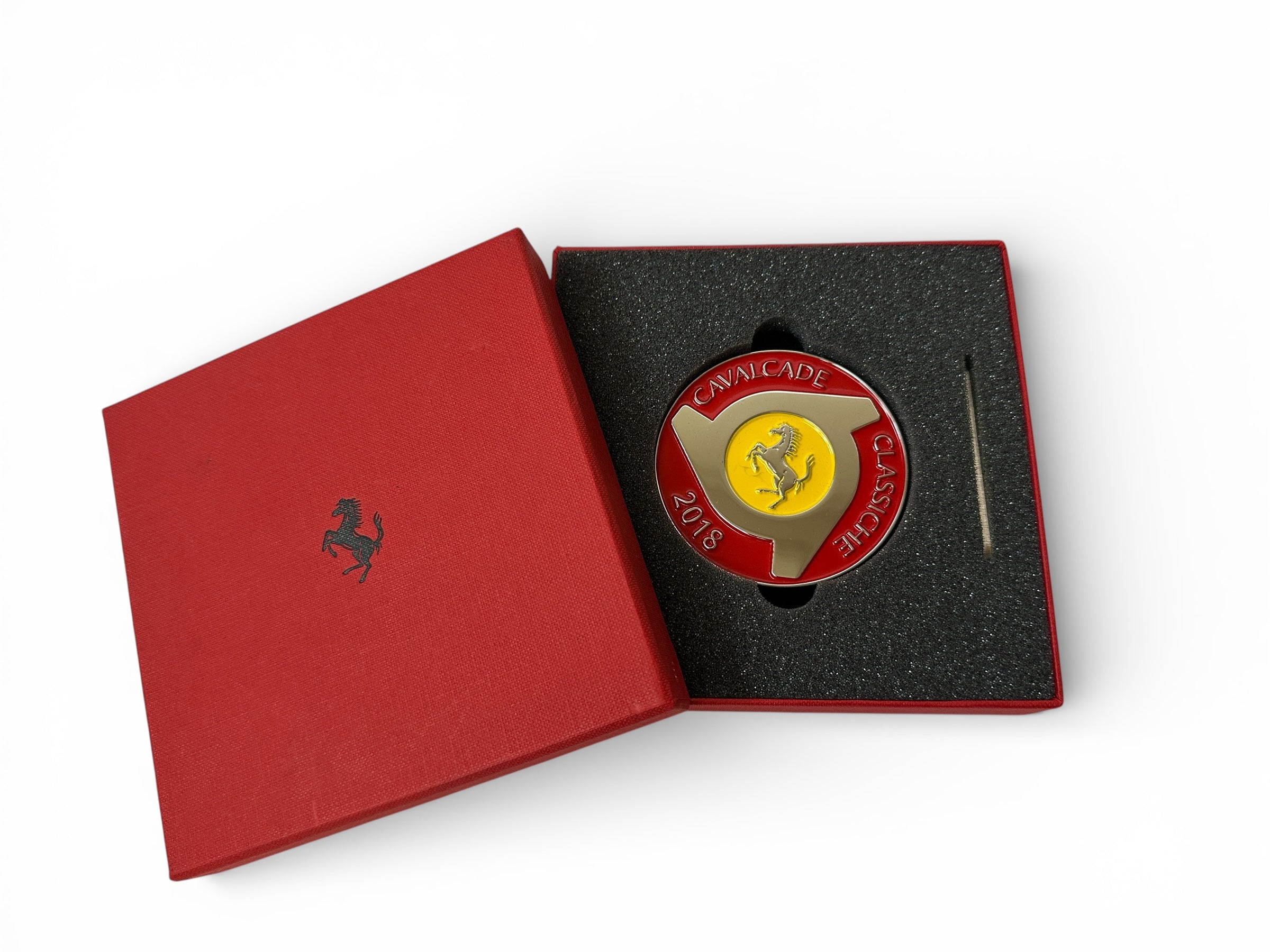 Ferrari Cavalcade Classiche 2018 Car Badge - Grill Badge - Participants Exclusive Accessory