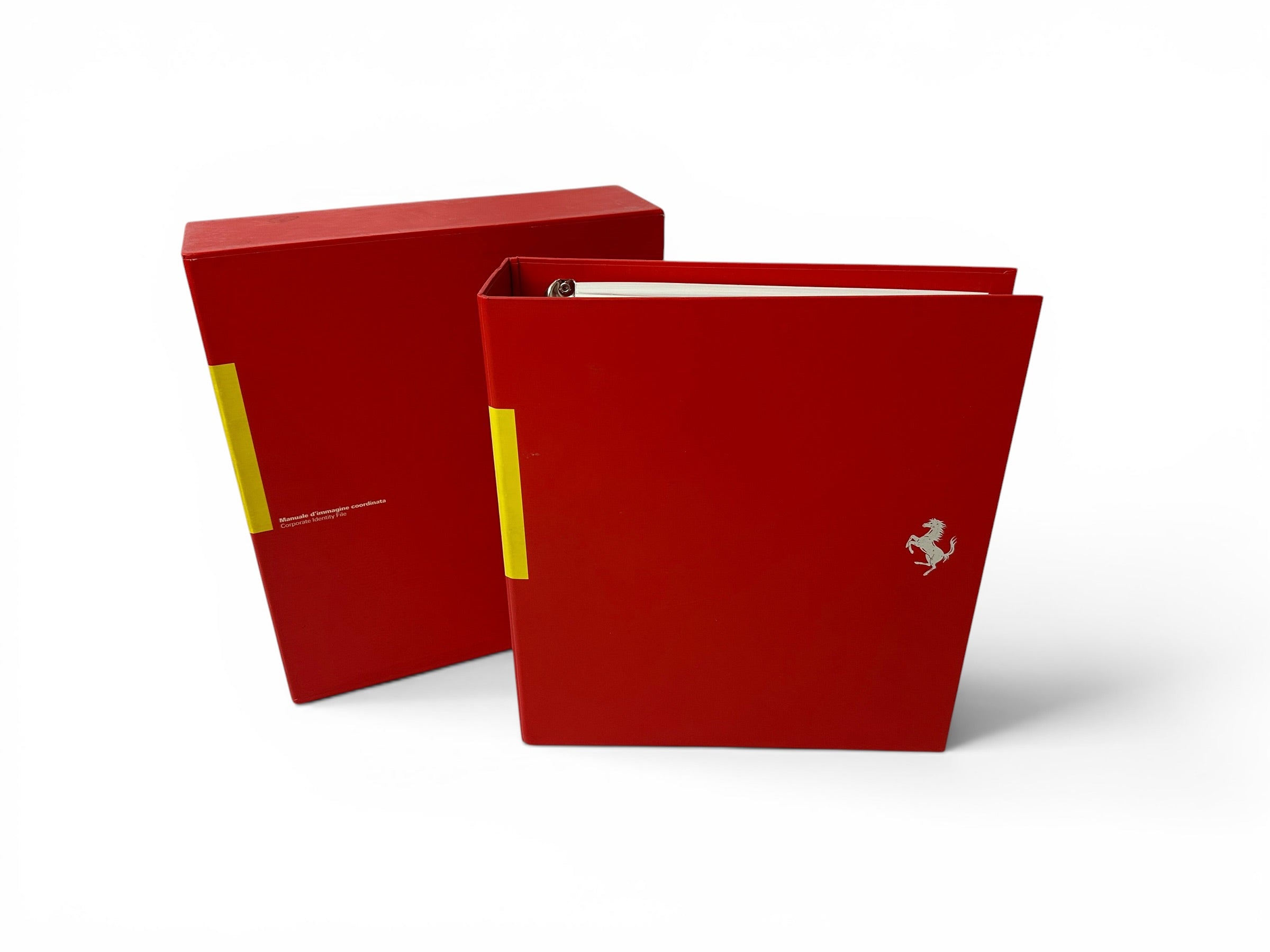 Ferrari Corporate Identity Files Handbook - Dealerships - F512M, 456, F355 - 1990's