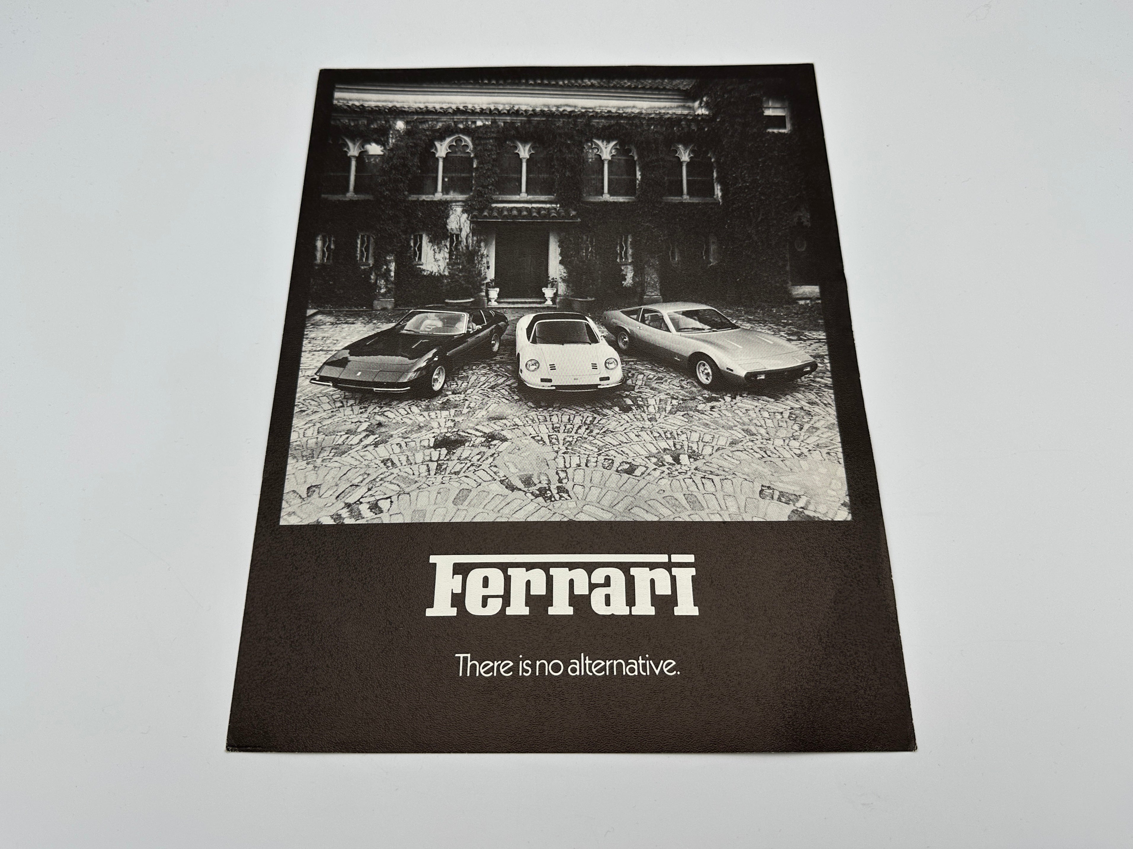 Ferrari Dino 246 GTS, 365 GTB4 Daytona/GTS4 Spider, 365 GTC4 U.S. Dealership Sales Brochure