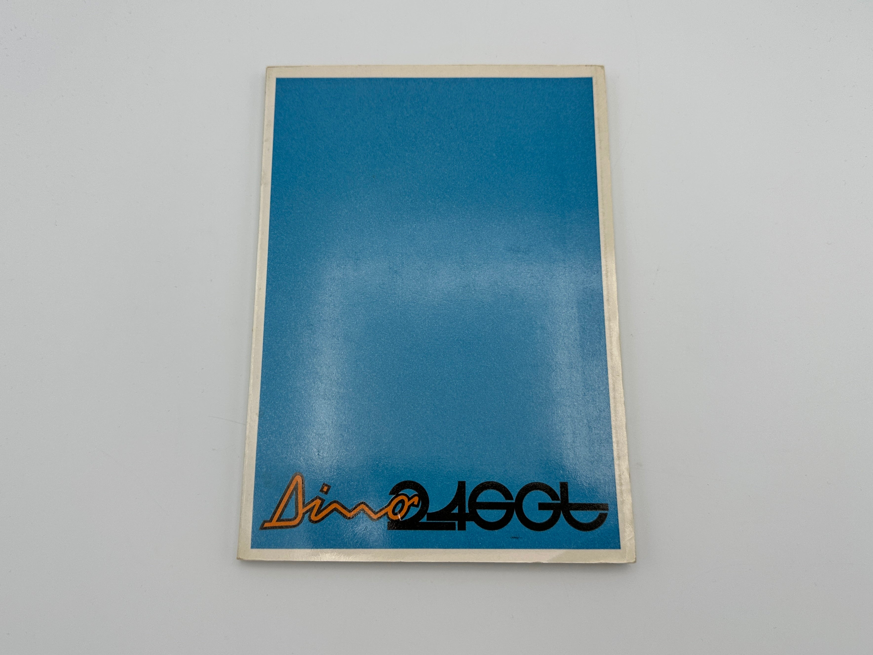 Ferrari Dino 246 GT Owner’s Manual #48/1971 