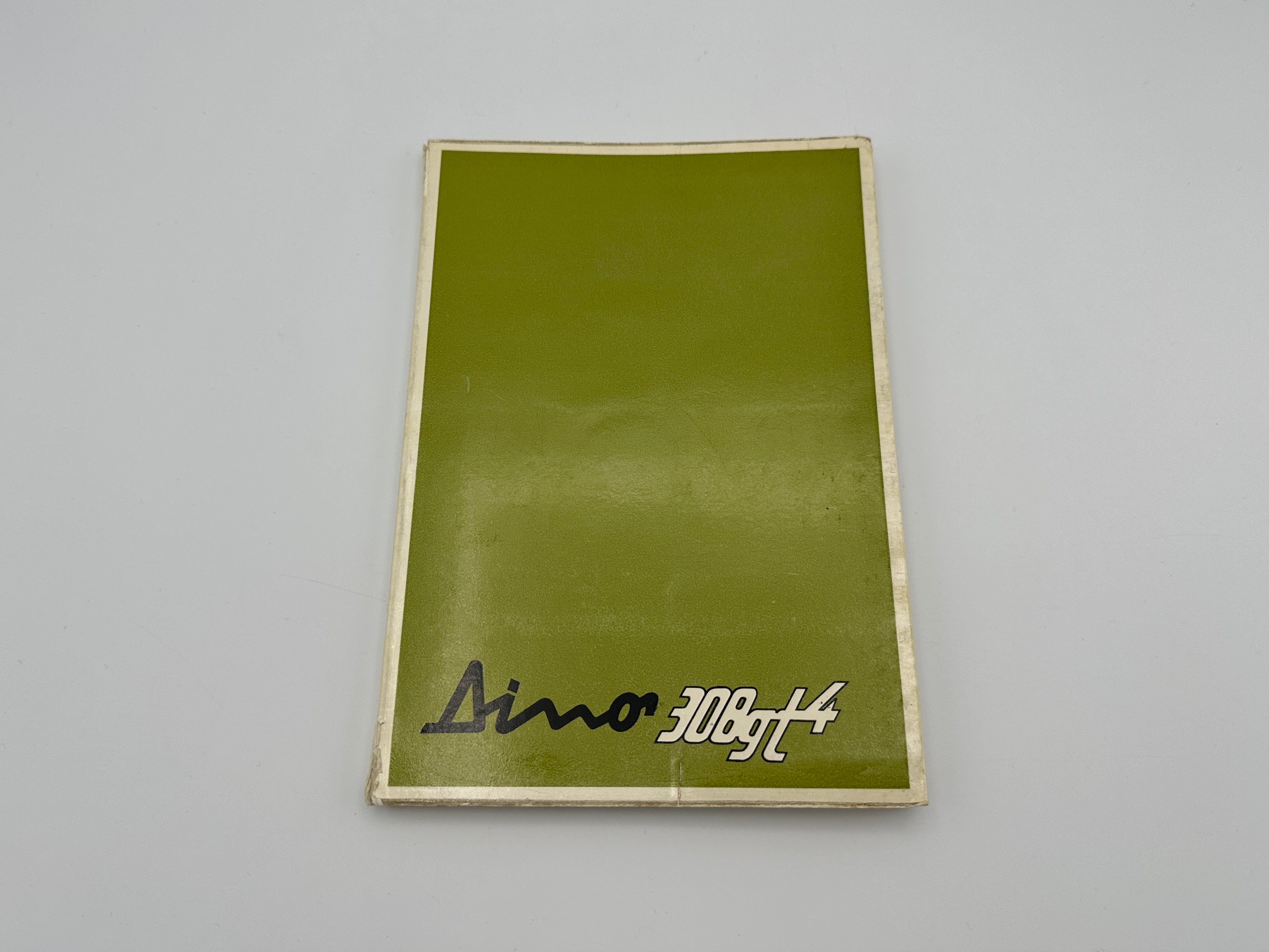 Ferrari Dino 308 GT4 Owner’s Manual #91/74 – 1974