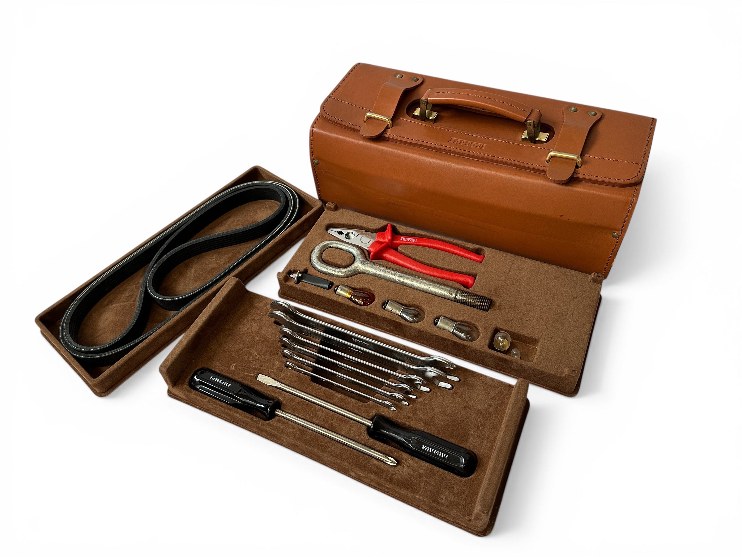 Ferrari F355 355 Leather Toolkit Case, Tools - Official Accessory