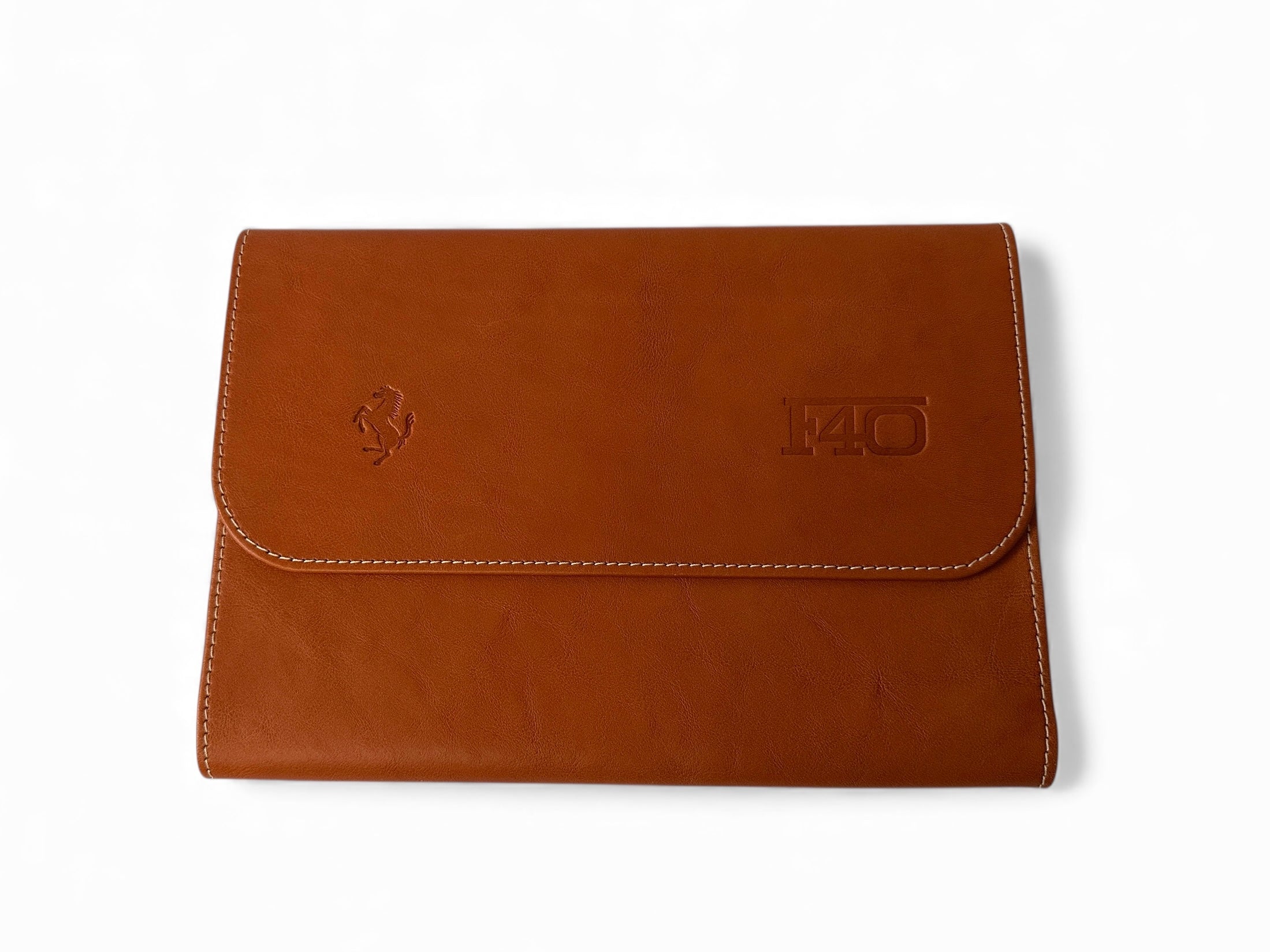 Ferrari F40 Schedoni Leather Document Pouch, Handbook Wallet