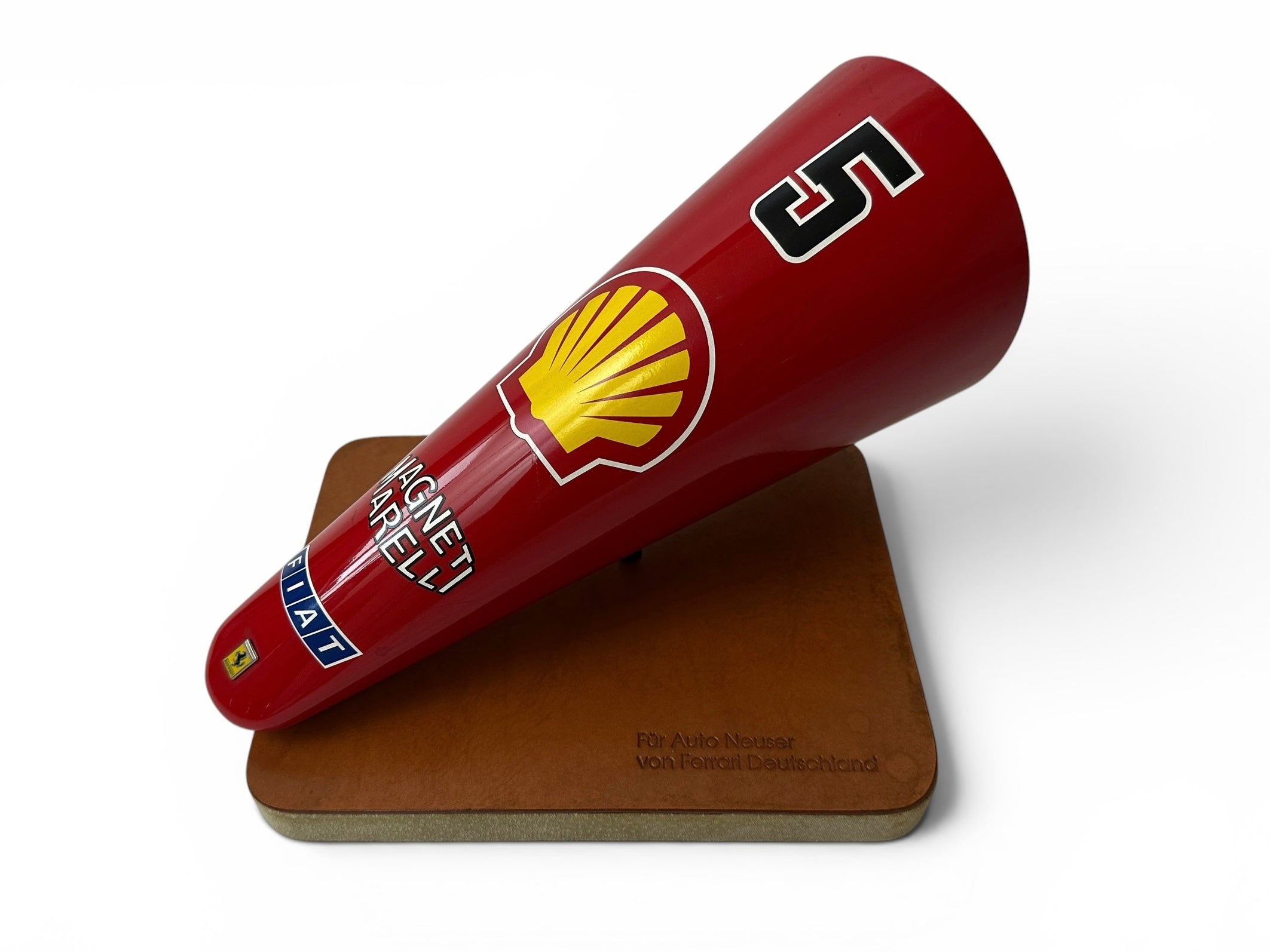 Ferrari Formula 1 Nose Replica Carbon Fiber, Schedoni Leather Base - F310B Michael Schumacher