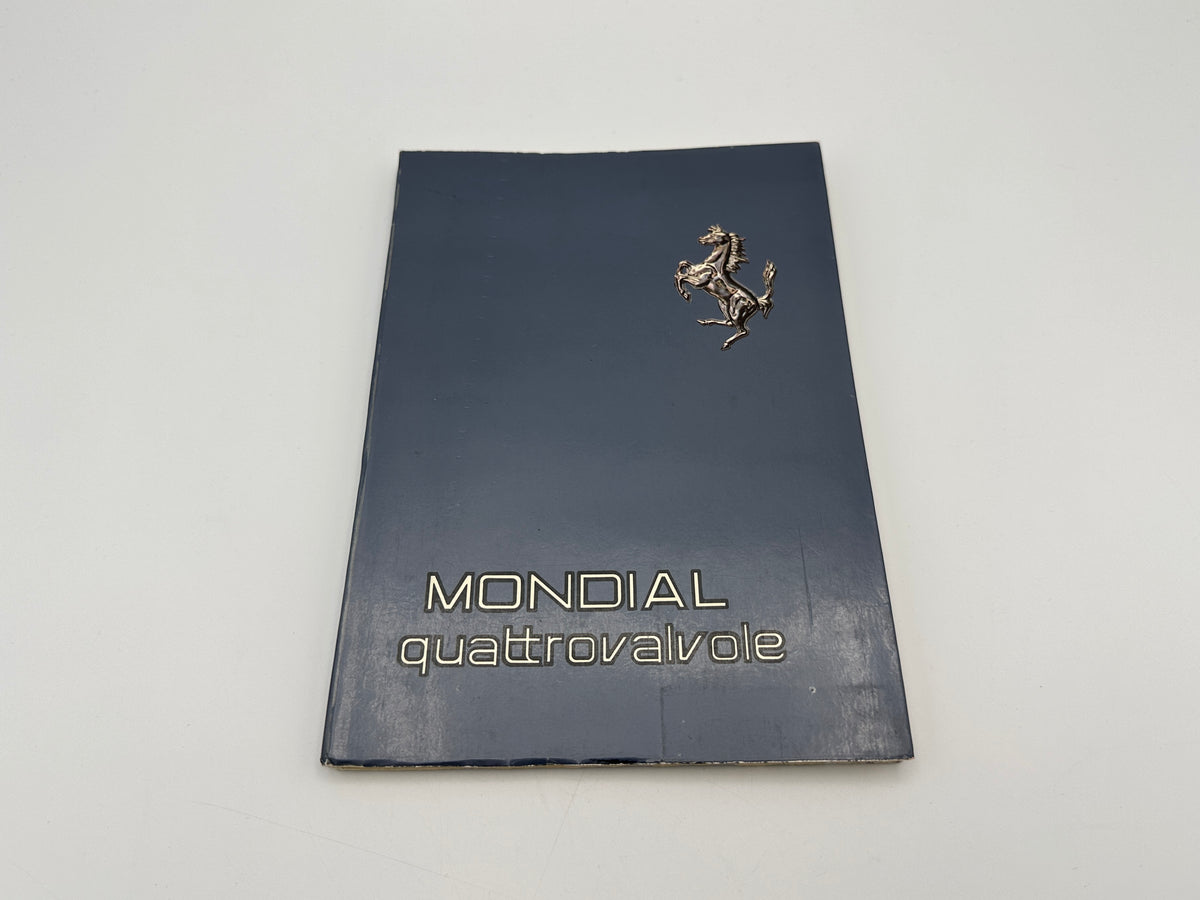Ferrari Mondial Quattrovalvole Owner’s Manual #241/82 - 1982