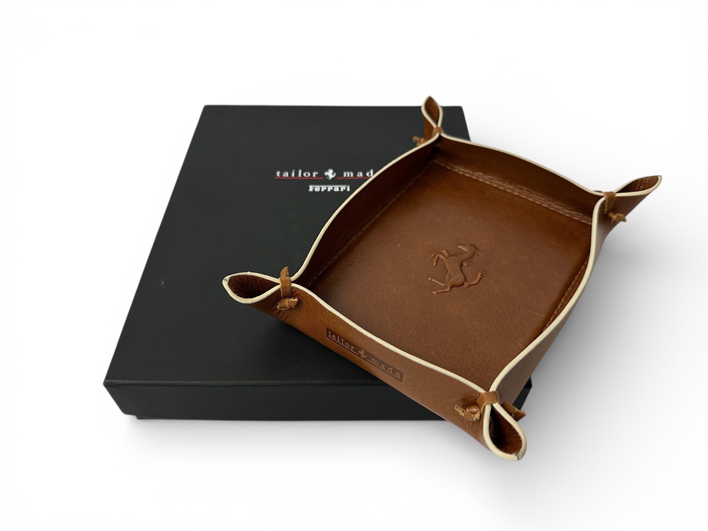 Ferrari Tailor Made Program Leather Desk Tray – Exclusive Accessory