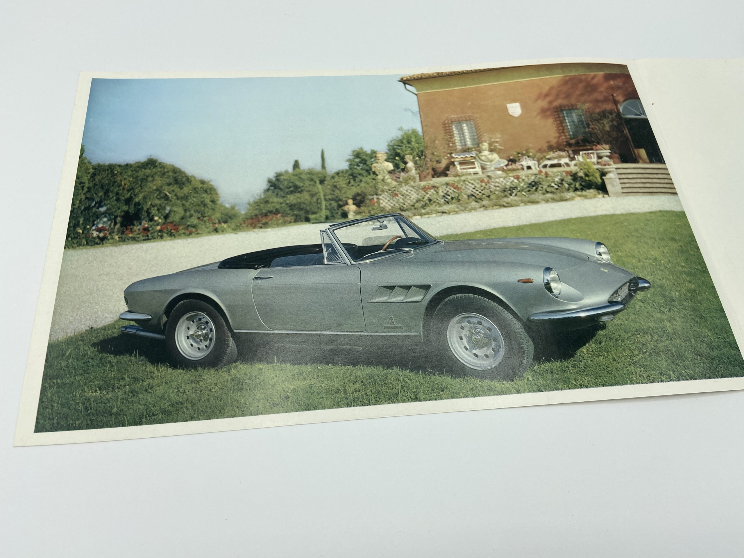 Ferrari 330 GTS Pininfarina Sales Brochure #14/66 - 1966