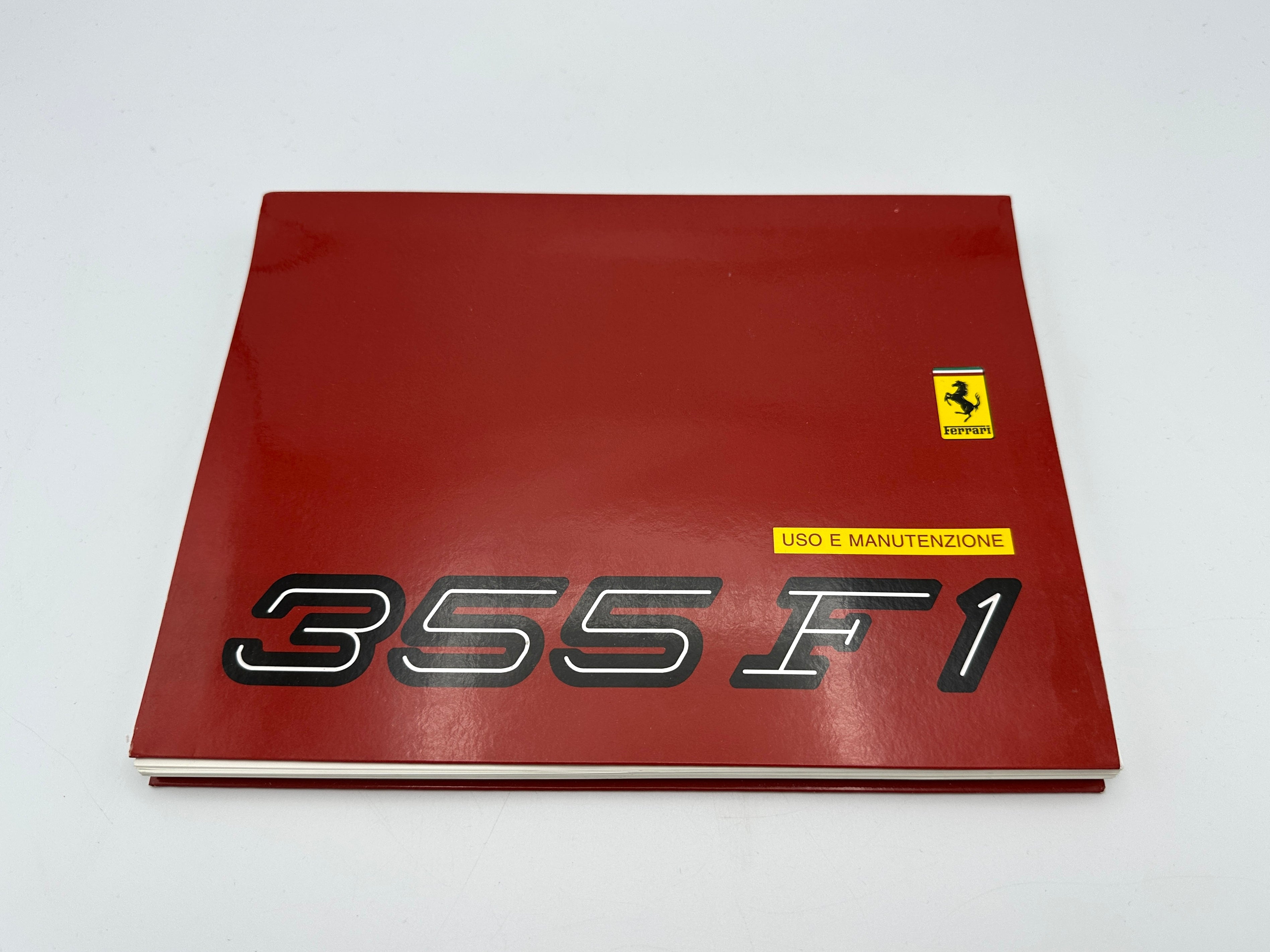 Ferrari 355 F1 Berlinetta, GTS & Spider Owners Manual #1391/98 - 1998