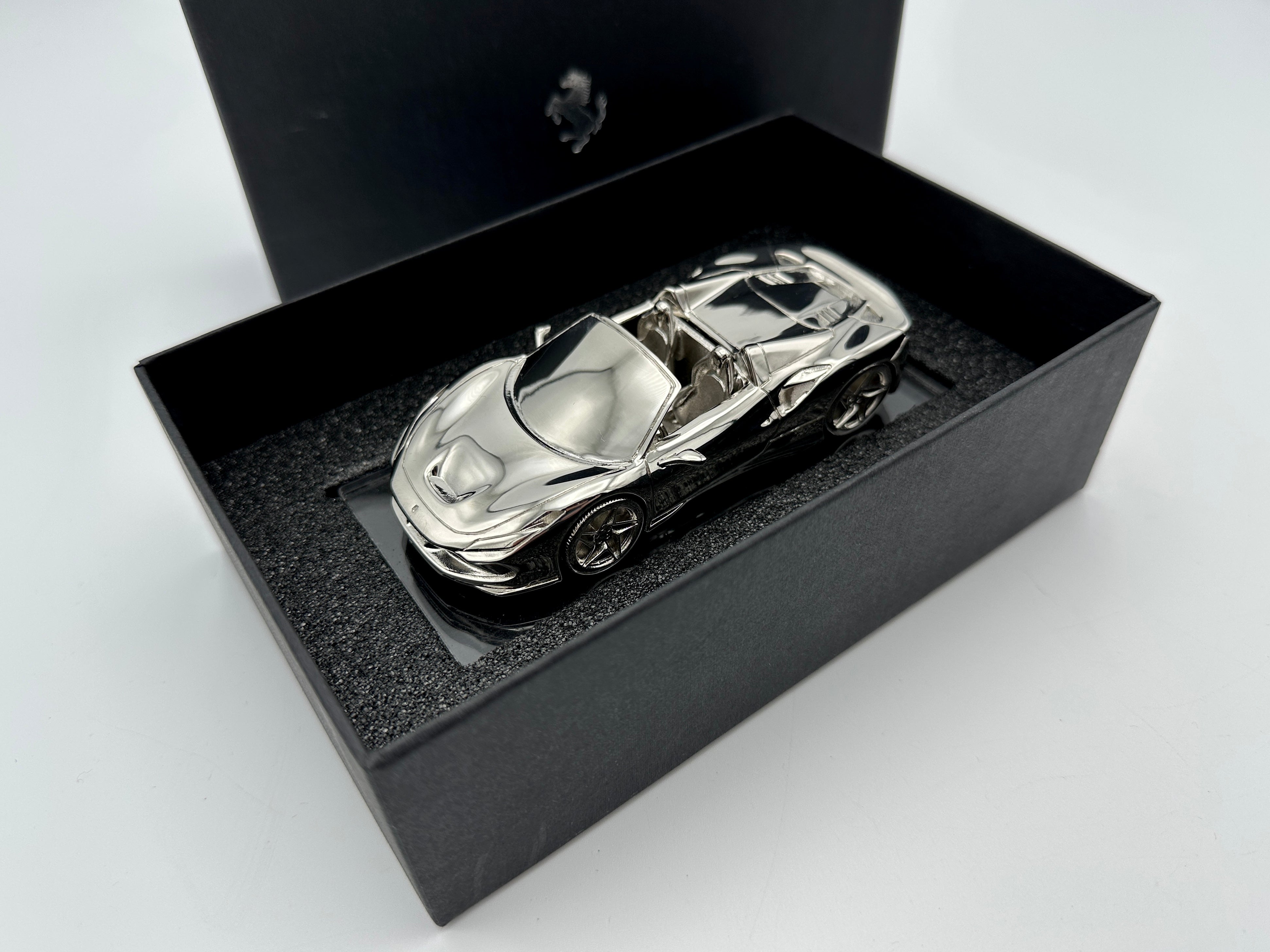 Ferrari F8 Spider Chrome Owners Edition Model Car - Official Accessory