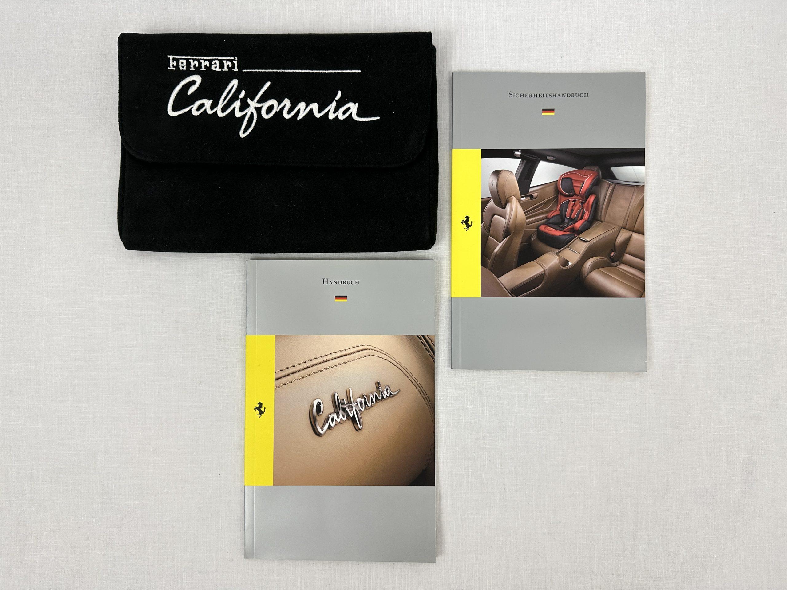 Ferrari California Pouch – Handbook, Owner’s Manual – Booklets – German