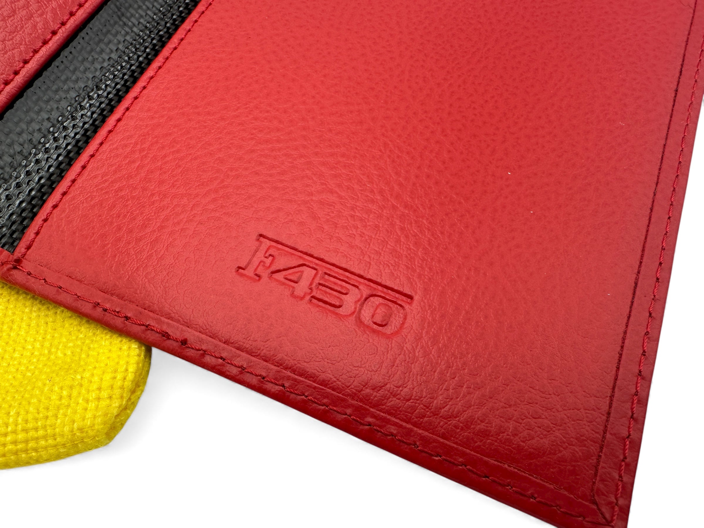 Ferrari F430 & 612 Scaglietti Schedoni Red Leather Wallet,  Pouch - Introduction 2004