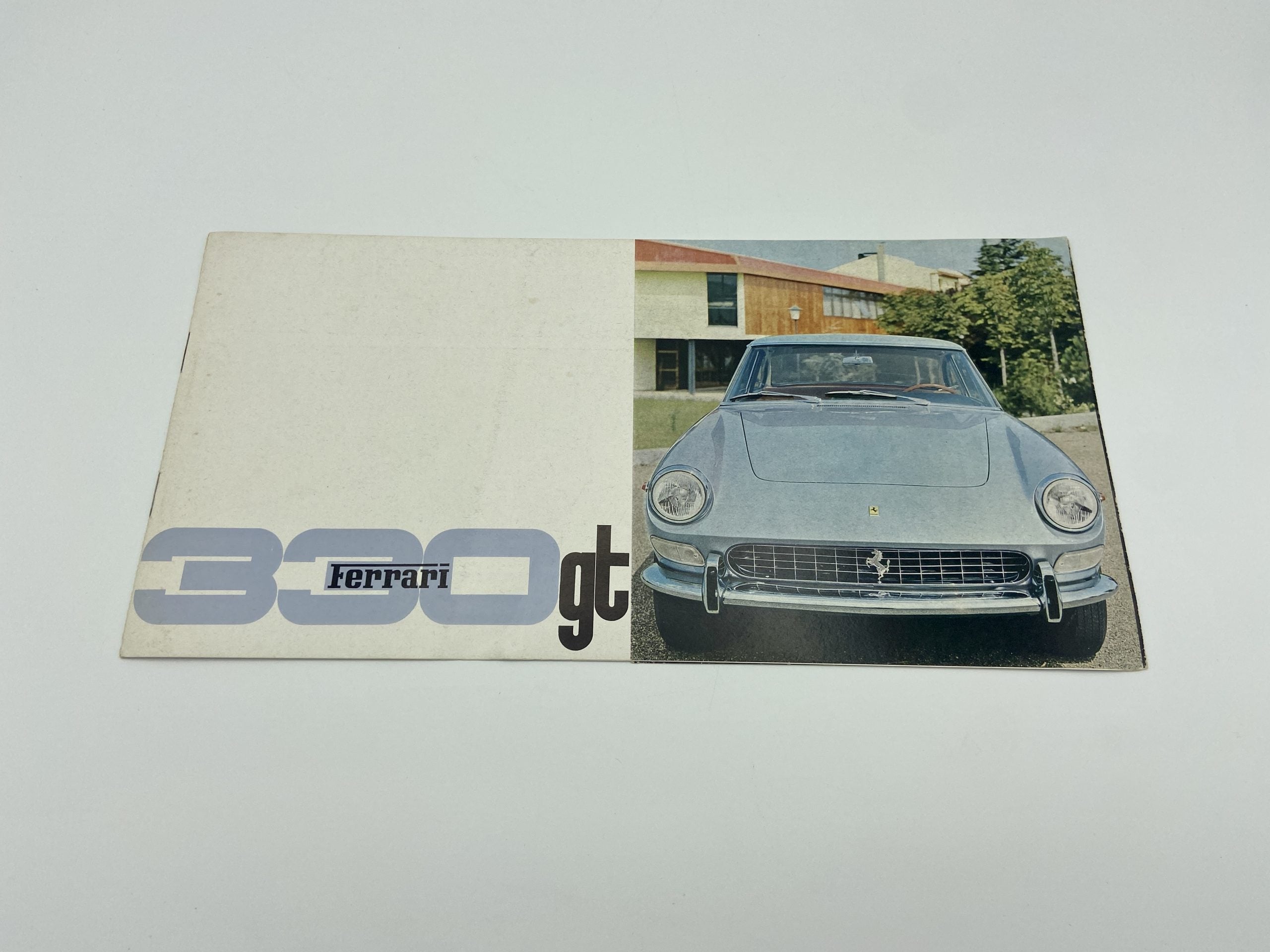 Ferrari 330 GT Single Headlight Sales Brochure #06/66 - 1966