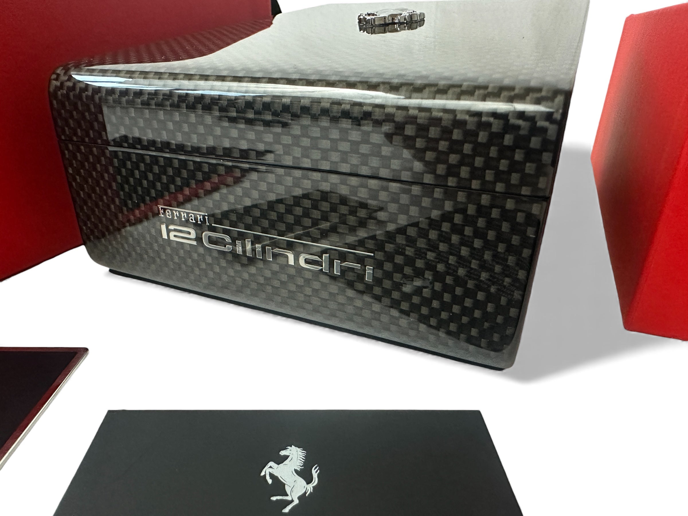 Ferrari 12Cilindri Carbon Fiber Key Storage Box - Owners Edition