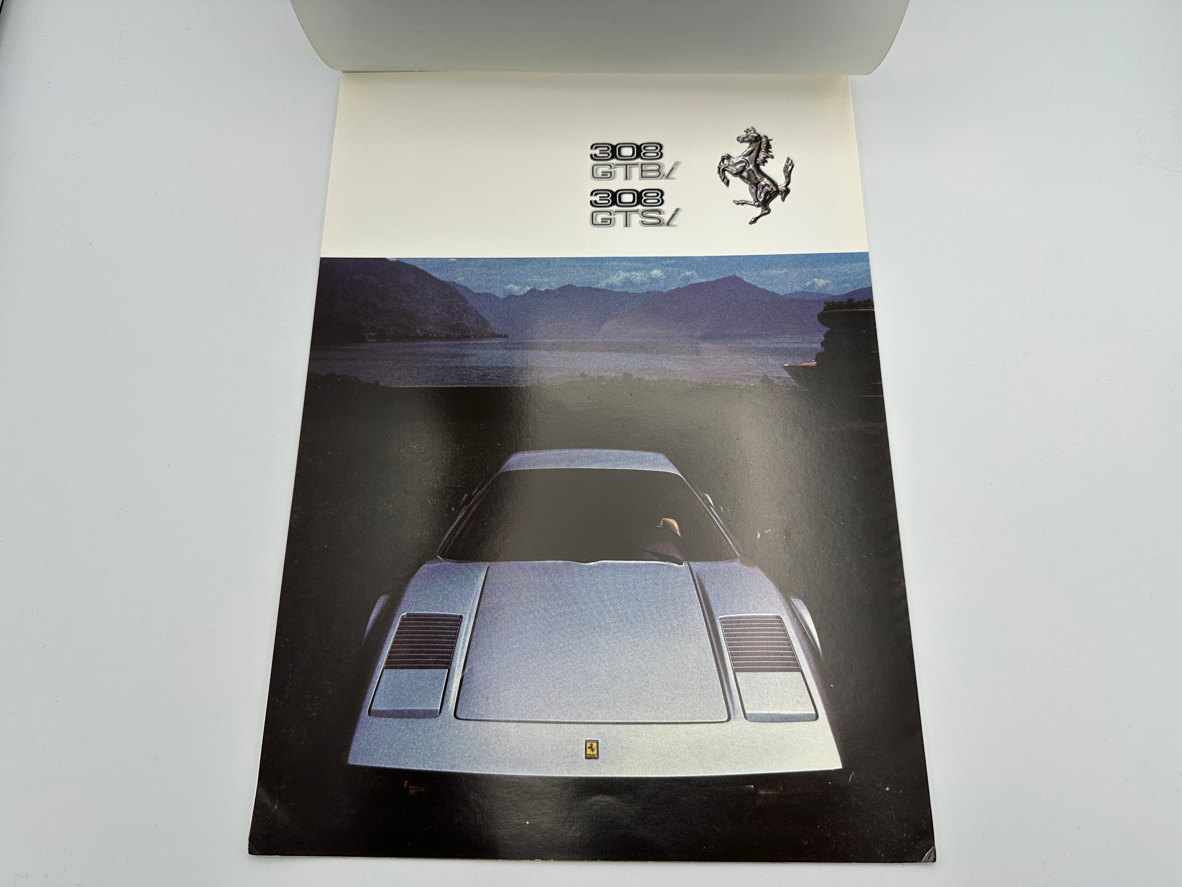 Ferrari 308 GTBi/GTSi Sales Brochure #225/81 - 1981