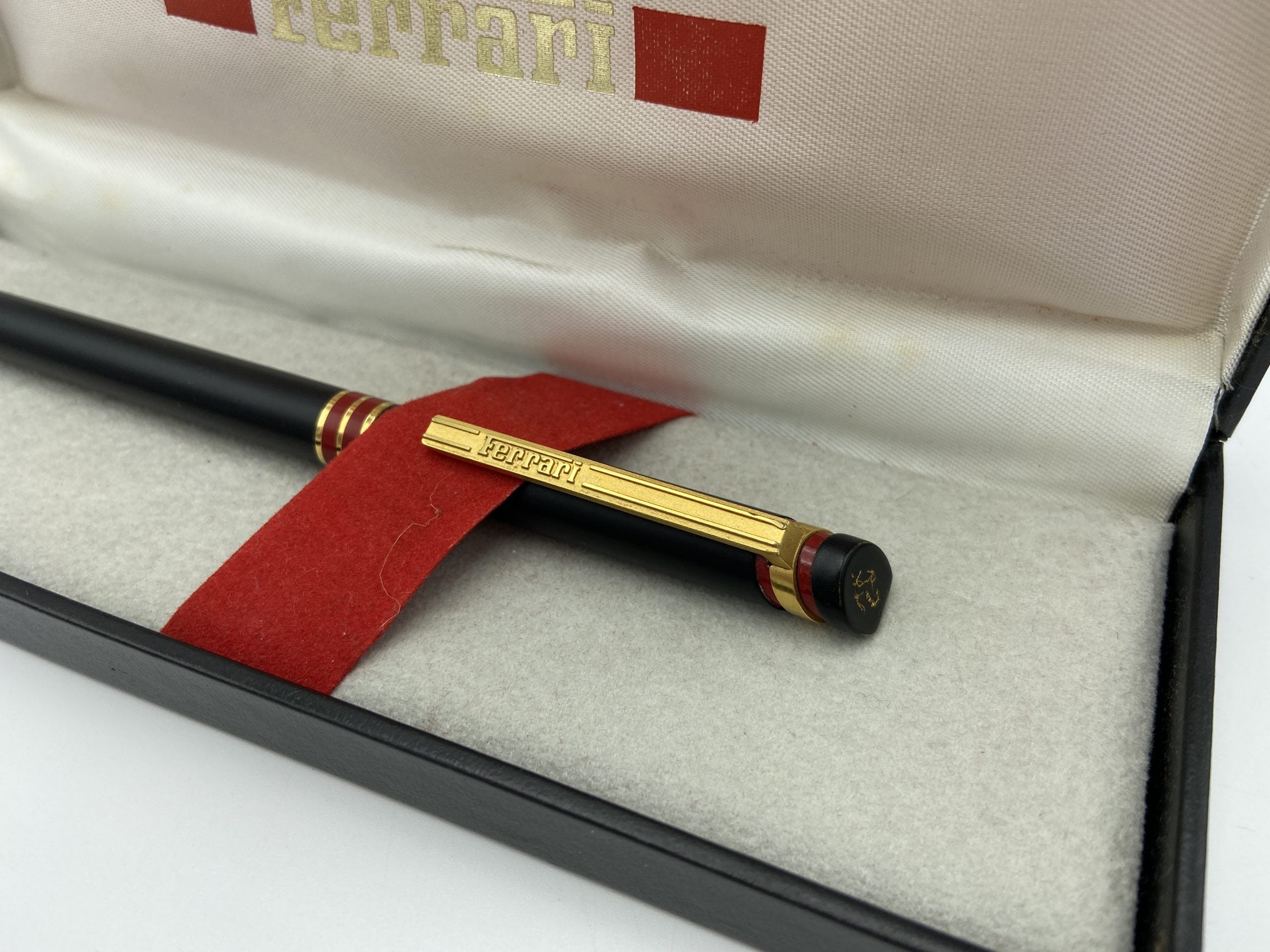 Ferrari Formula Black Fountain Pen in Box - Cartier Series