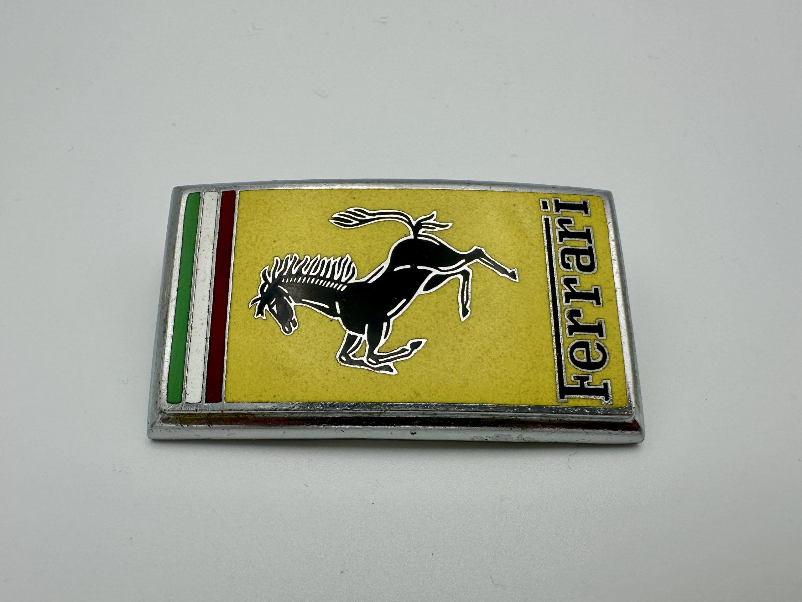 Ferrari OMEA Milano Emblem, Logo, Bonnet Badge – O.M.E.A. - 1960's