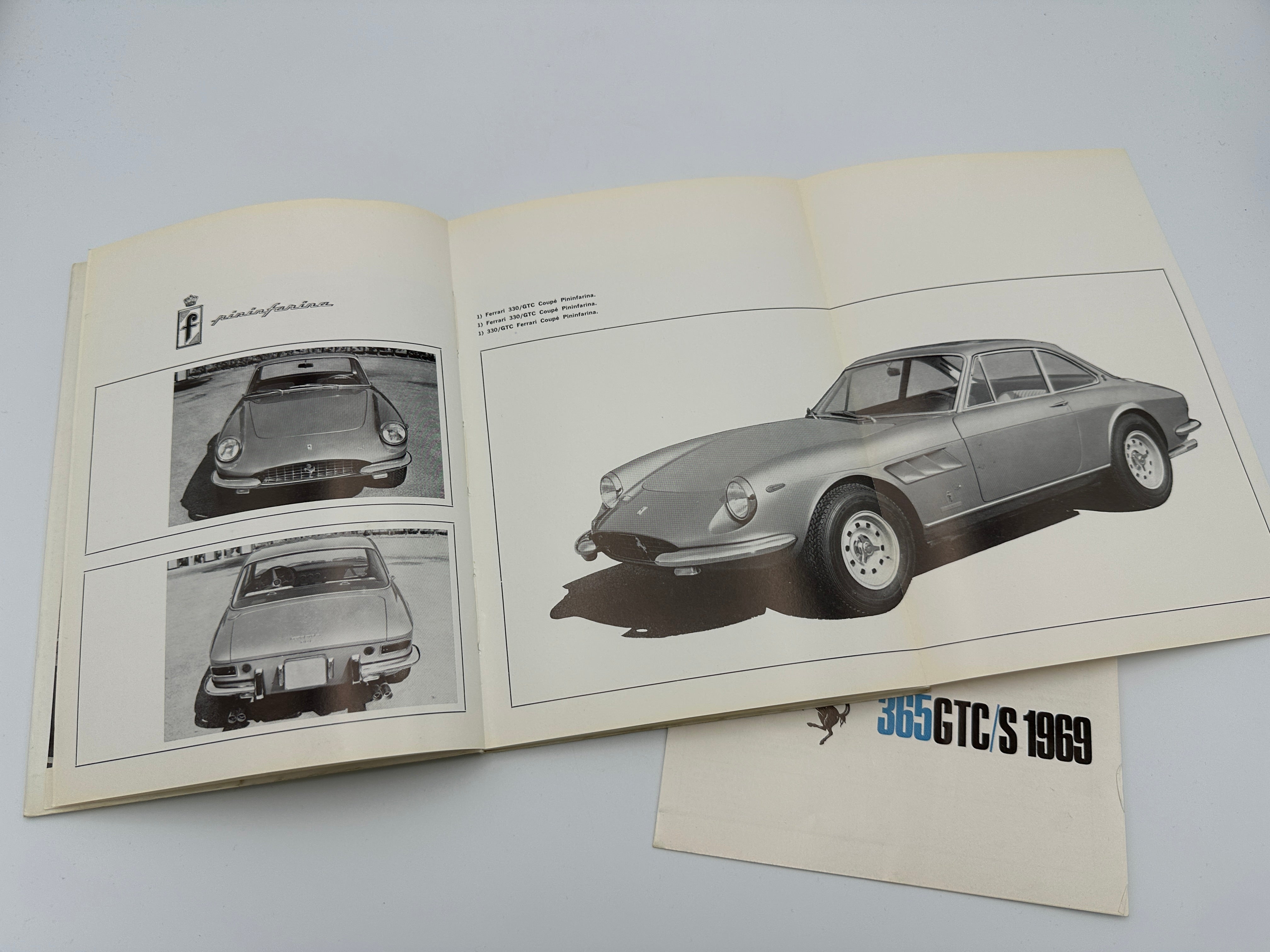 Ferrari 330 GTC/ 365 GTC Owner's Manual, Handbook #32/69 - 1969