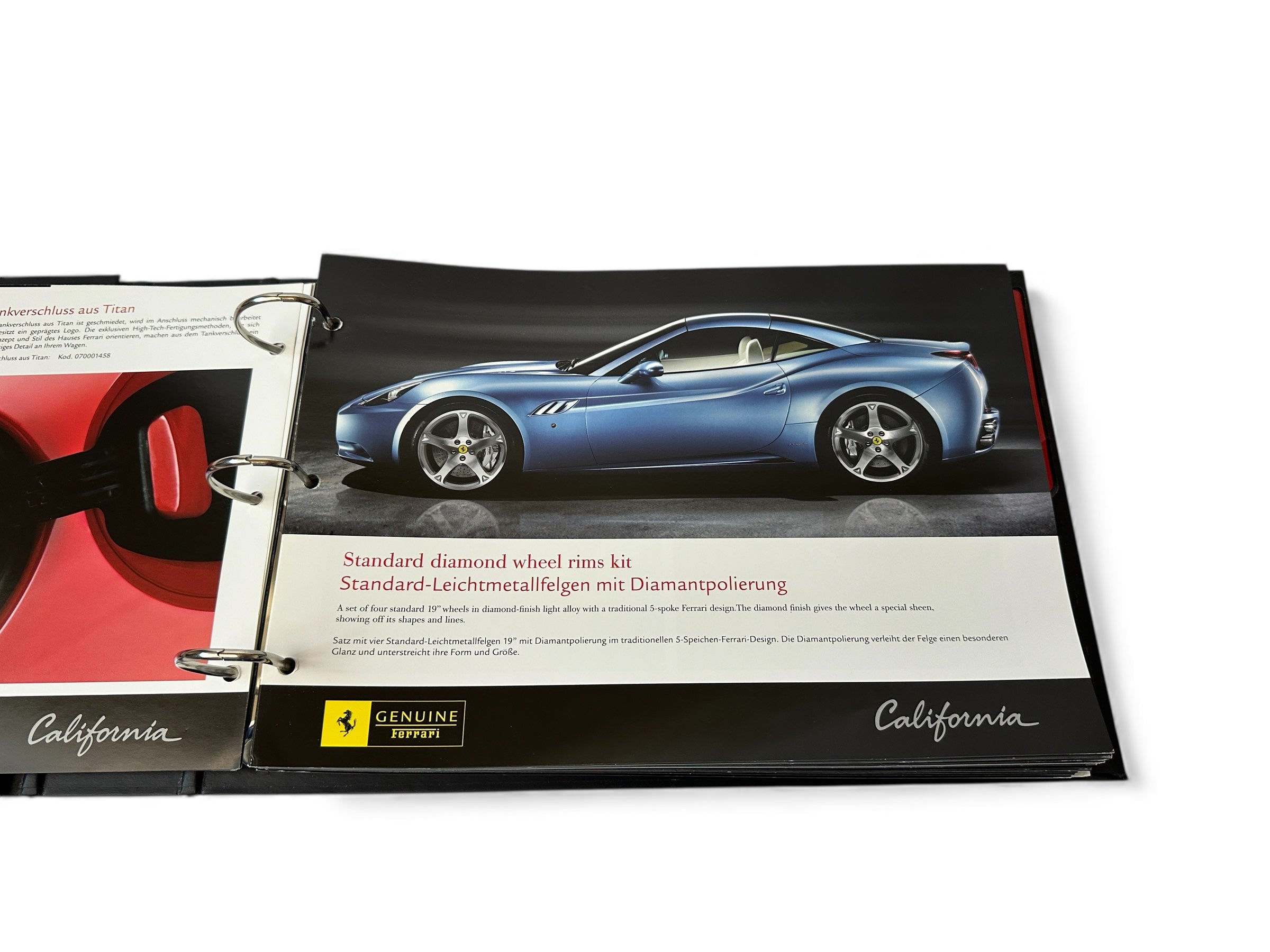 Ferrari Genuine Accessory Catalogue - Carbon Fiber - California, 360,