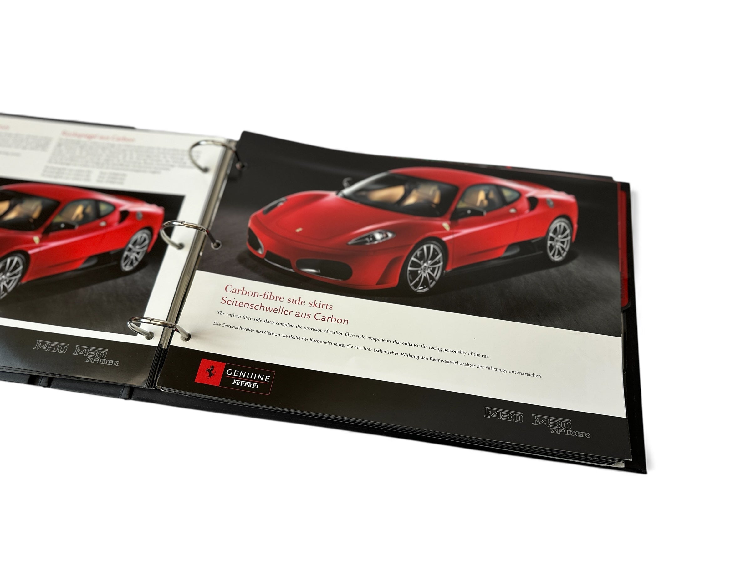 Ferrari Genuine Accessory Catalogue - Carbon Fiber - California, 360,