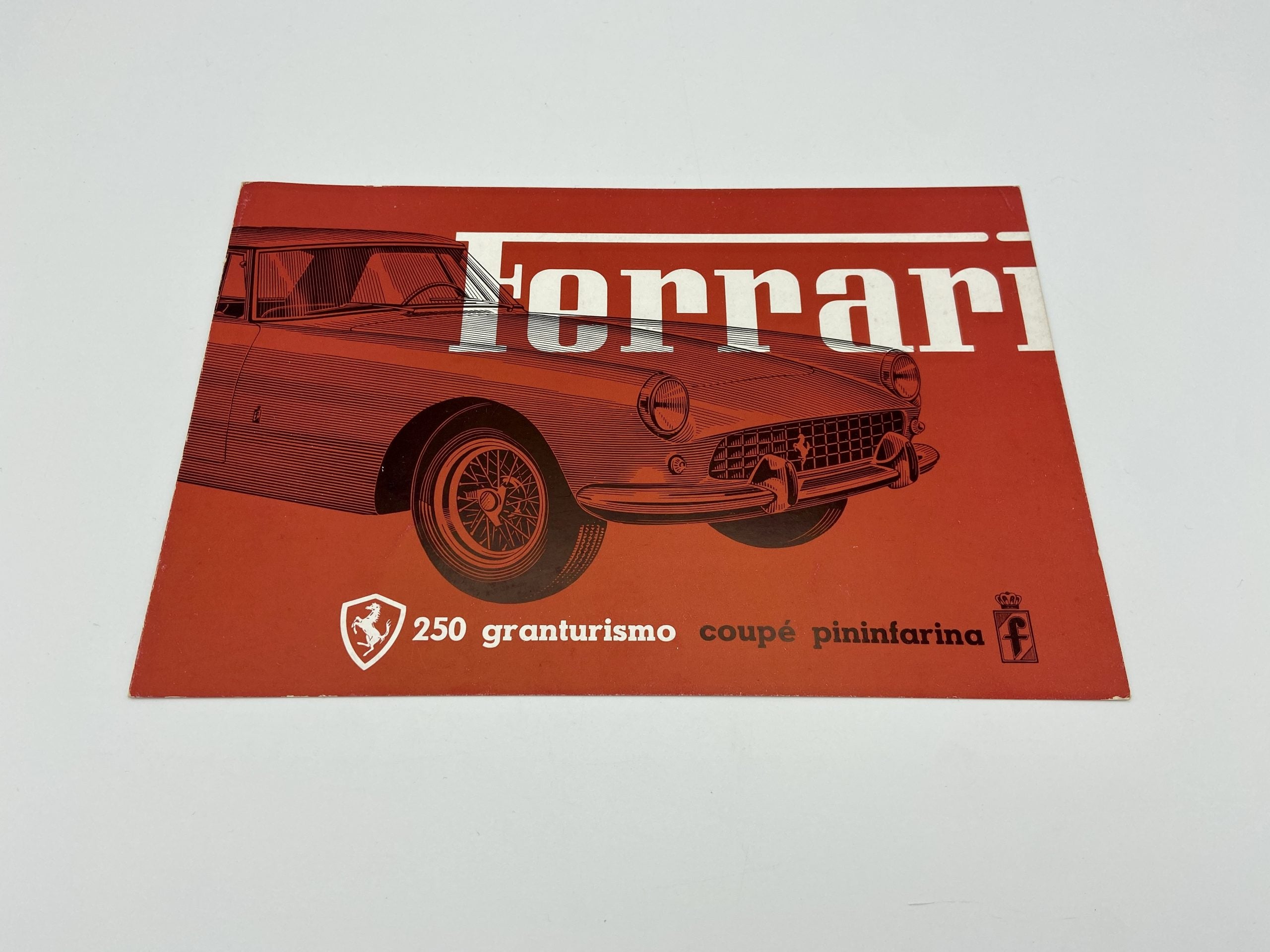 Ferrari 250 Granturismo Coupe Pininfarina Sales Brochure – French