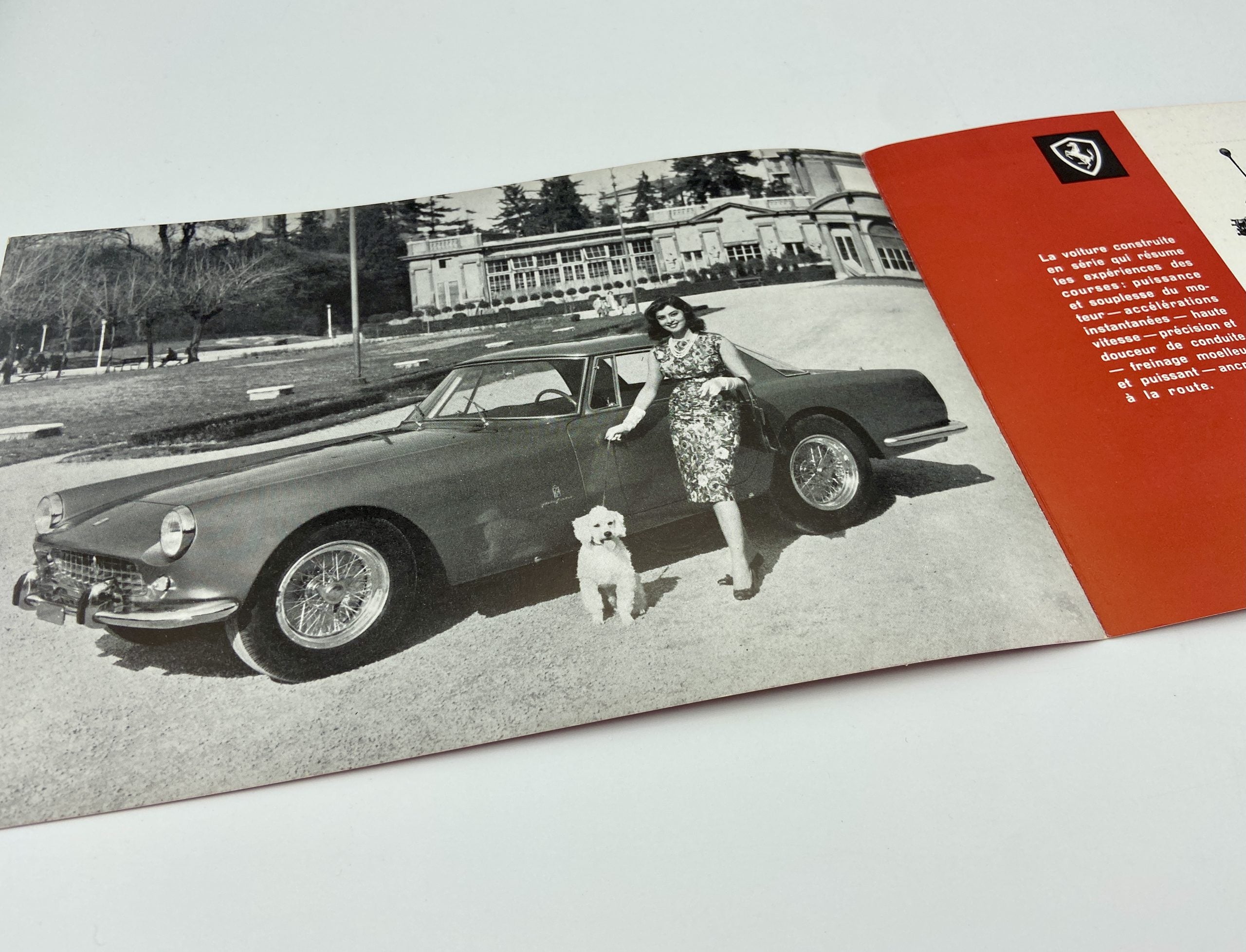 Ferrari 250 Granturismo Coupe Pininfarina Sales Brochure – French