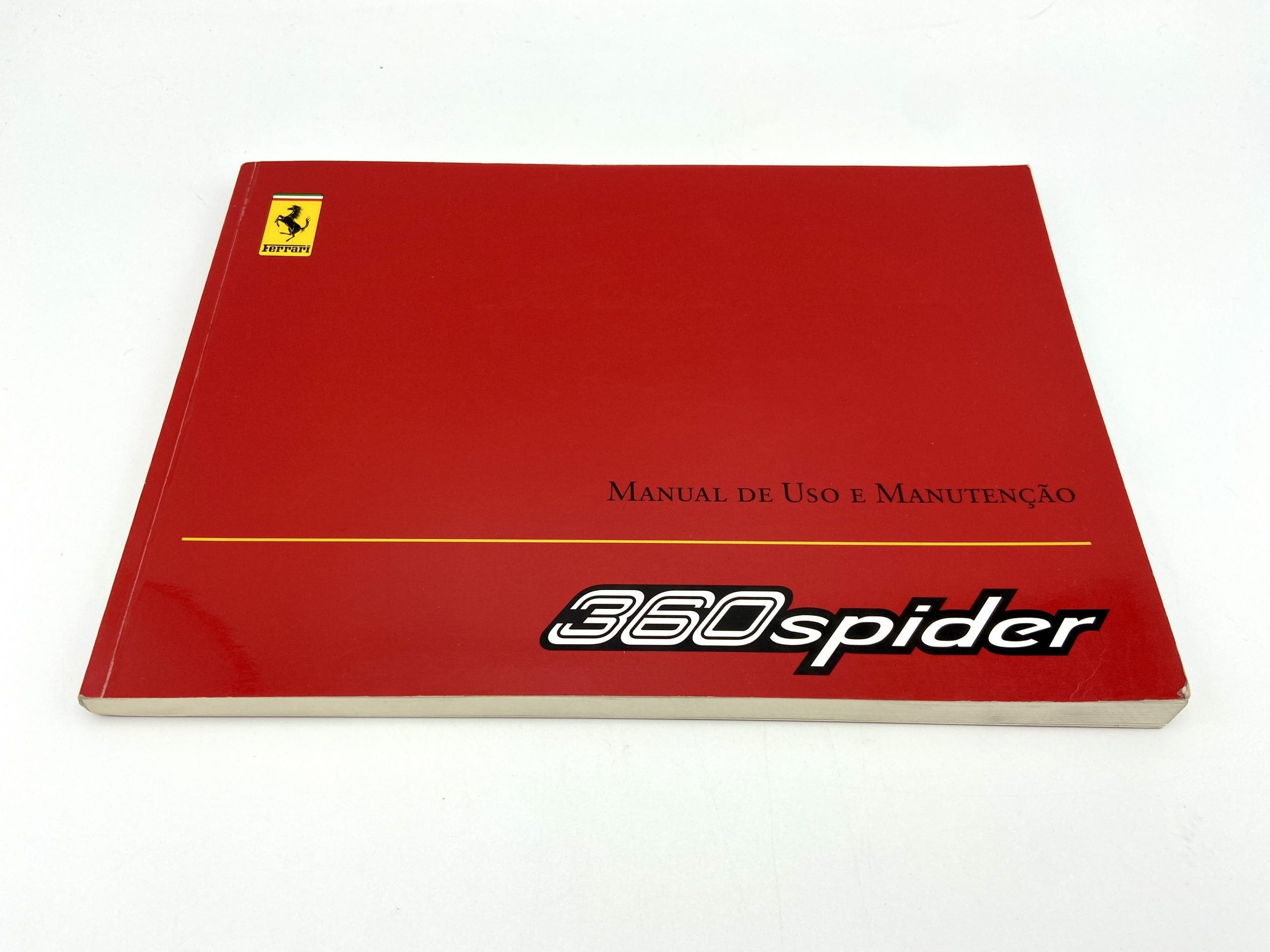 Ferrari 360 Spider Owner’s Manual #1902/03 - Spanish