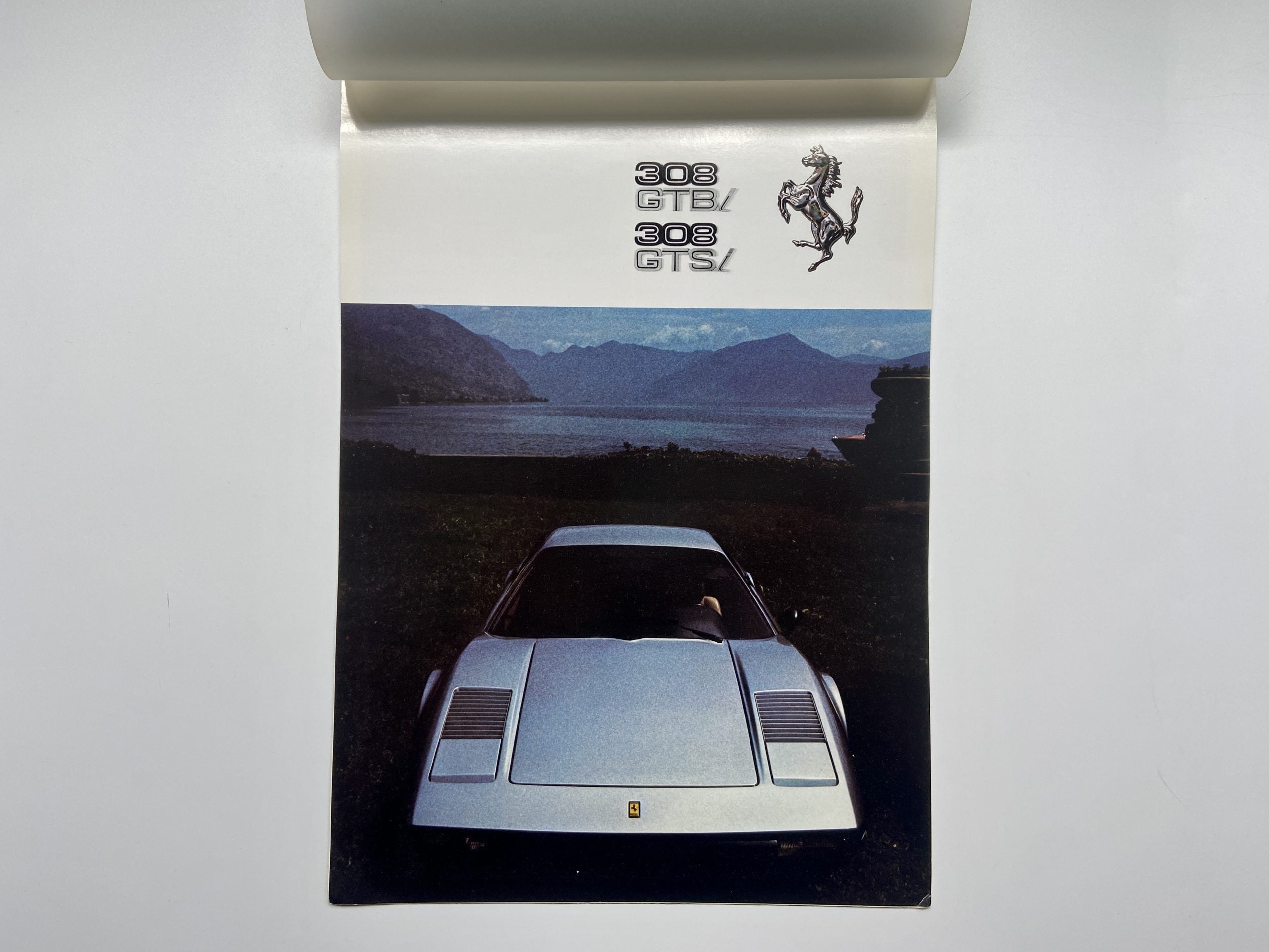 Ferrari 308 GTBi/GTSi Sales Brochure #225/81 - 1981