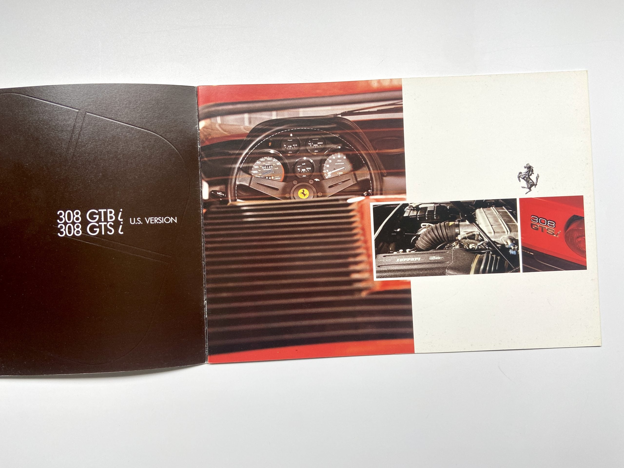 Ferrari 308 GTBi/GTSi U.S.Version Sales Brochure #252/82 - 1982