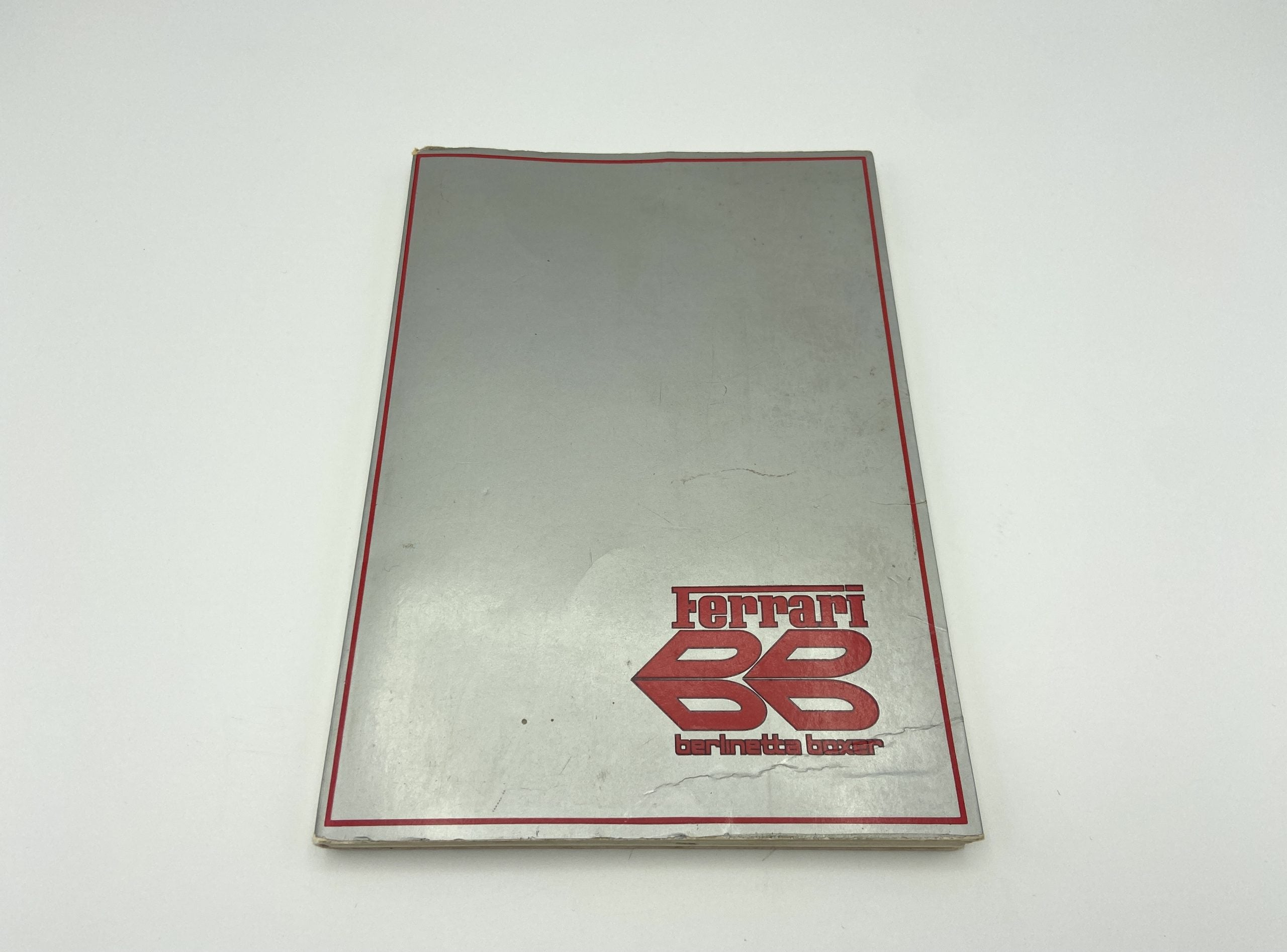 Ferrari 365 GT4 BB Berlinetta Boxer Owner’s Manual #84/73 - 1973