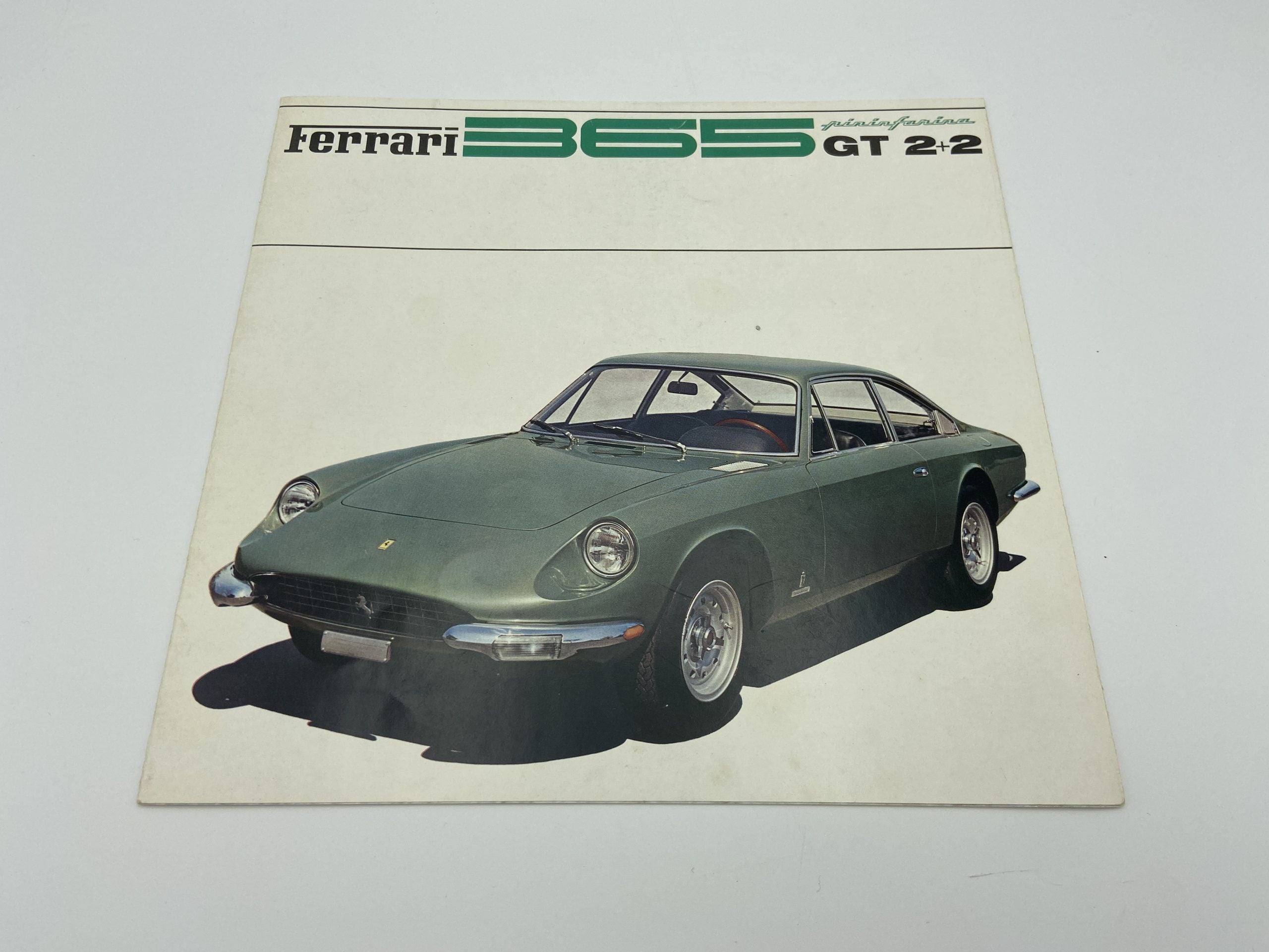 Ferrari 365 GT 2+2 Pininfarina Sales Brochure #19/68 - 1968