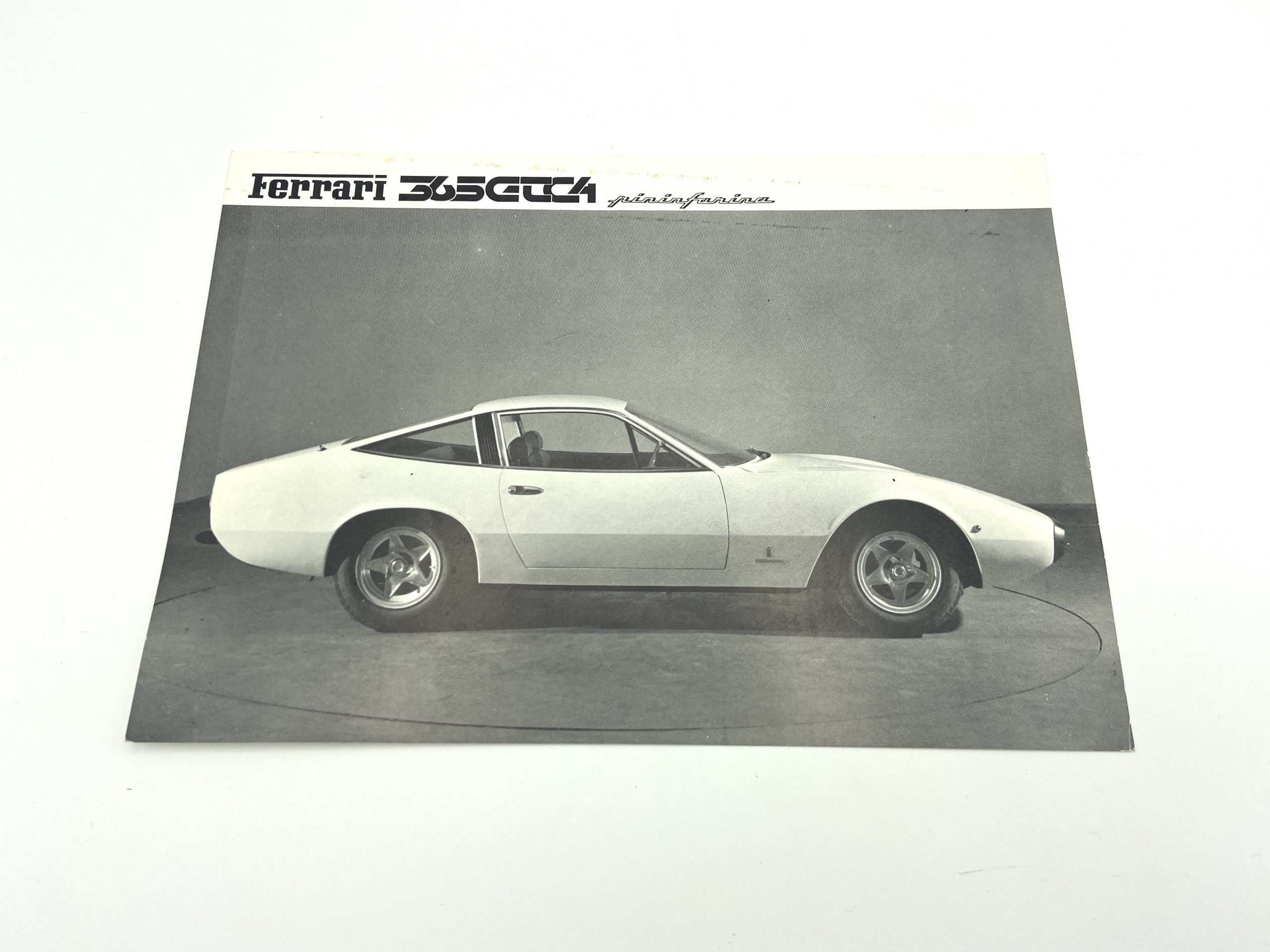 Ferrari 365 GTC4 Carrozzeria Pininfarina Press Photo 1971