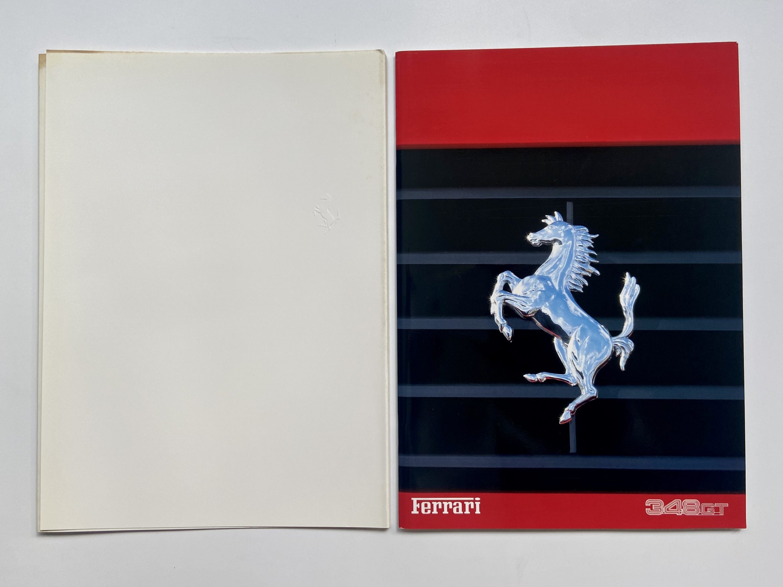 Ferrari 348 GT GTS Spider Sales Brochure #788/93 - 1993