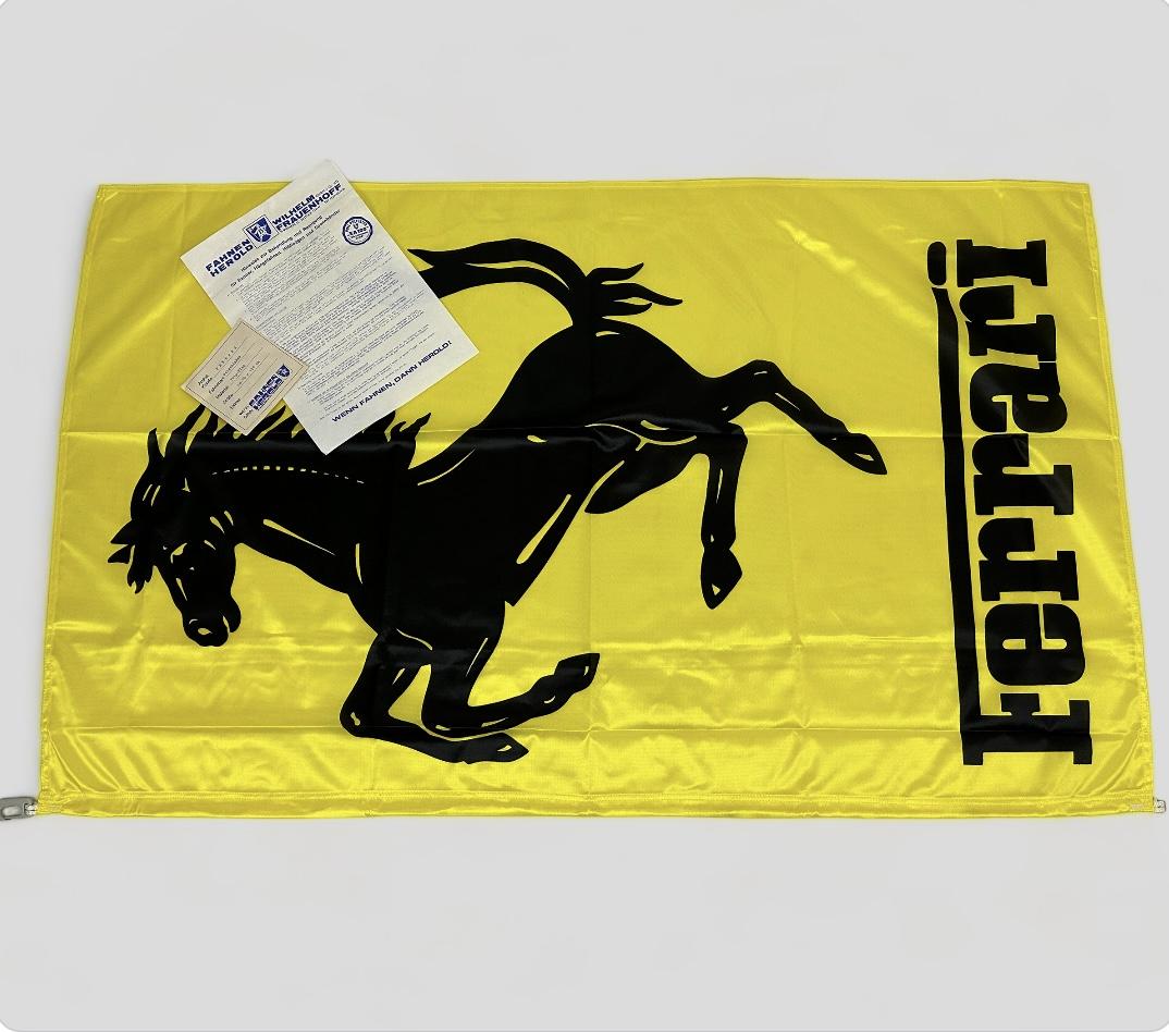 Ferrari Dealer Flag, Dealership Banner, Handler Fahne – Fahnen Herold – 115 cm