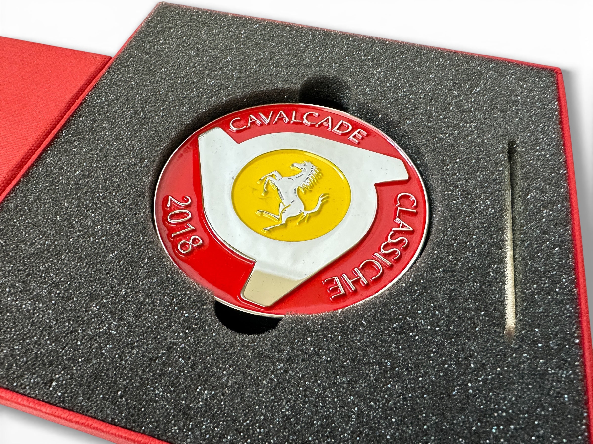 Ferrari Cavalcade Classiche 2018 Car Badge - Grill Badge - Participants Exclusive Accessory
