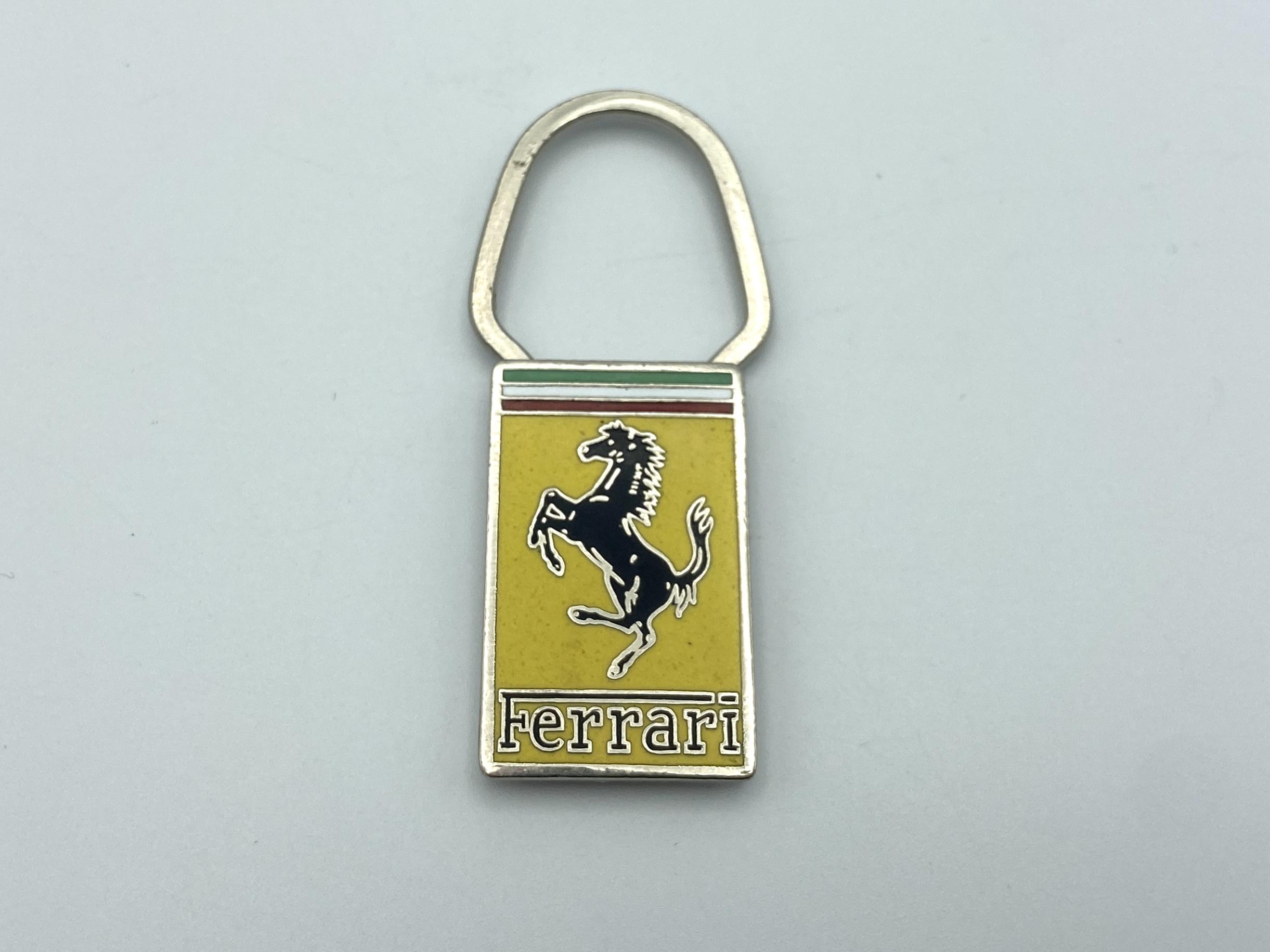 Ferrari A.E.Lorioli Keychain, Keyfob 1980’s