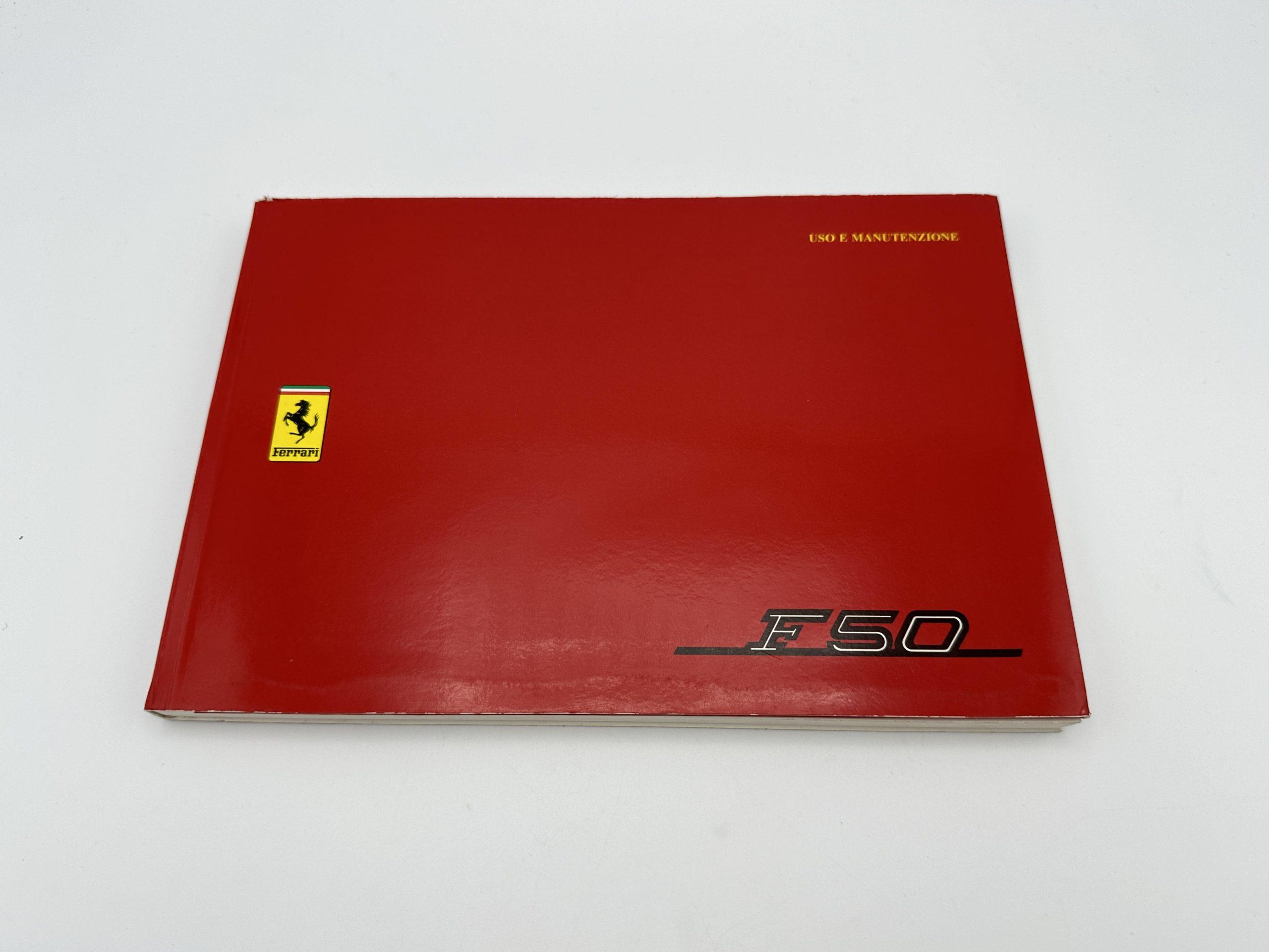 Ferrari F50 Owner’s Manual #991/95 – 1995