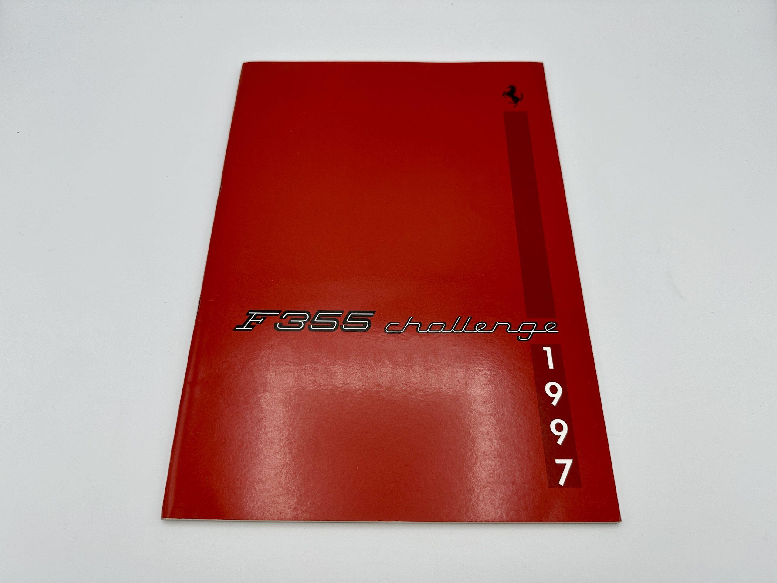 Ferrari F355 Challenge Spare Parts Catalogue 95990308 – #1161/97 – 1997