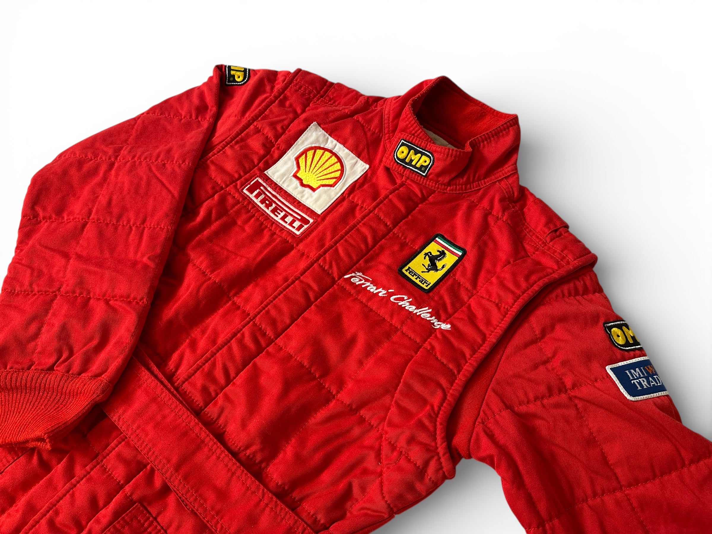 Ferrari 360 Challenge OMP Racing Suit – Size 52/L – FIA 8856-2000 Approved
