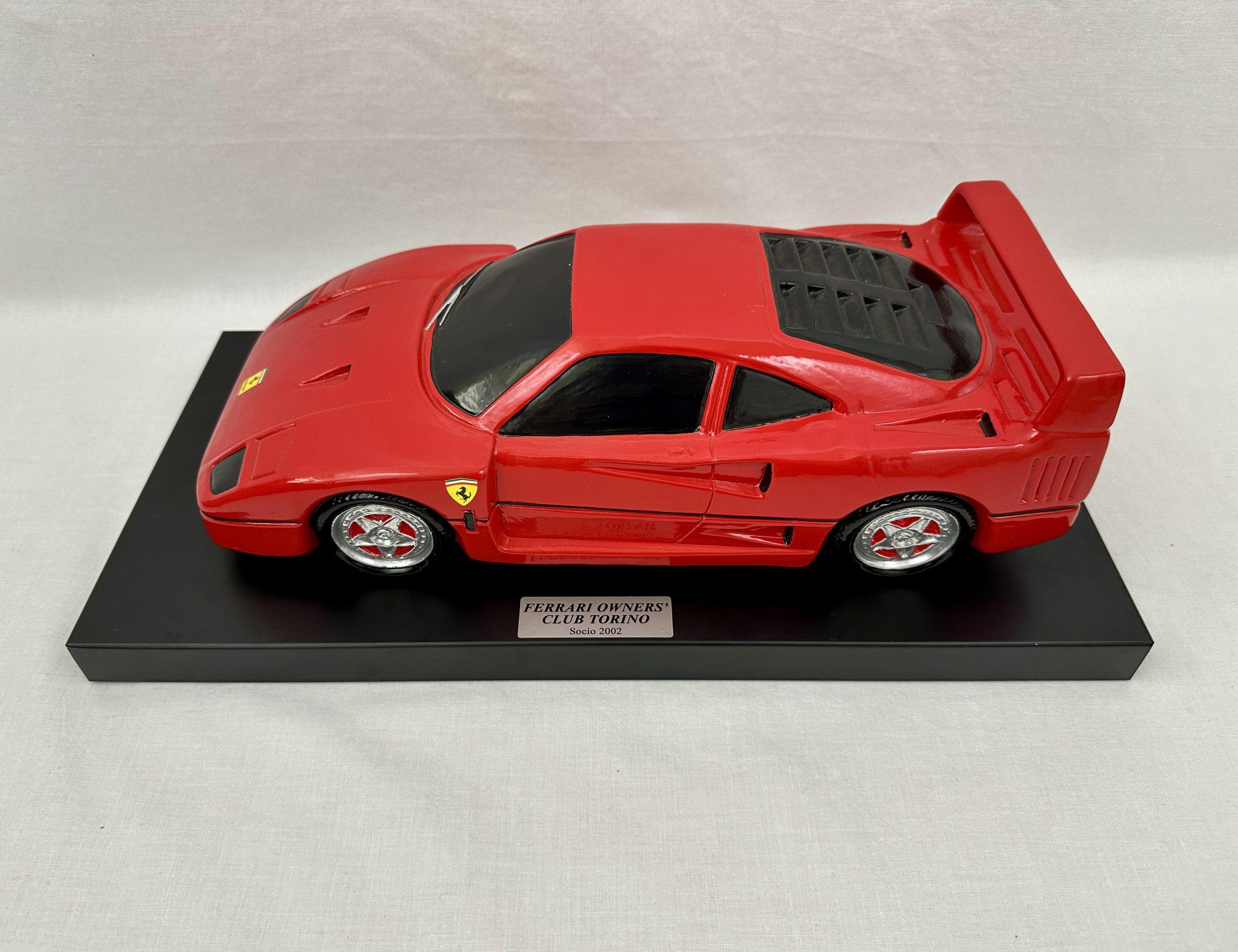 Ferrari F40 Large Ceramics Model Car – Club Torino 2002