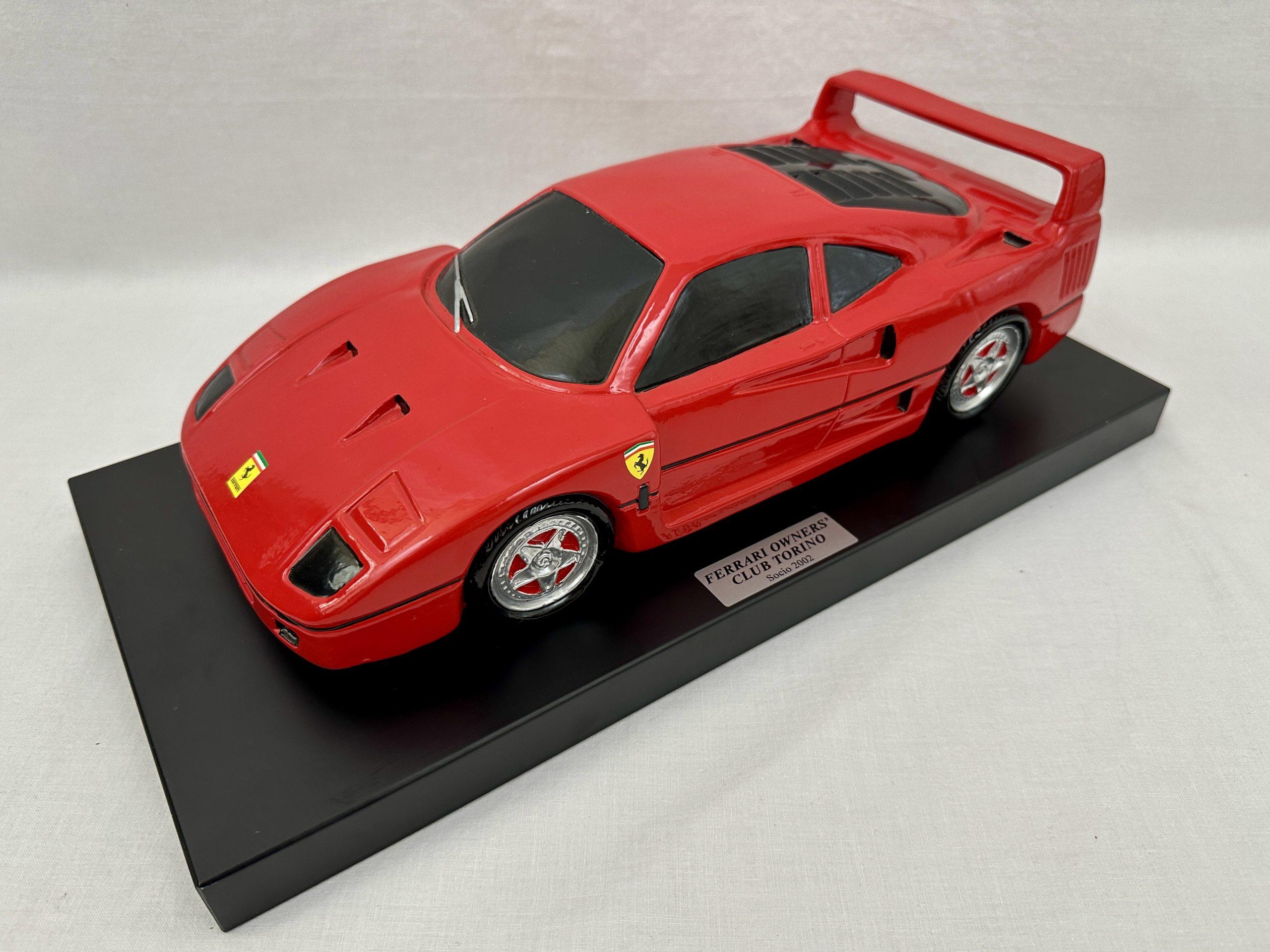 Ferrari F40 Large Ceramics Model Car – Club Torino 2002