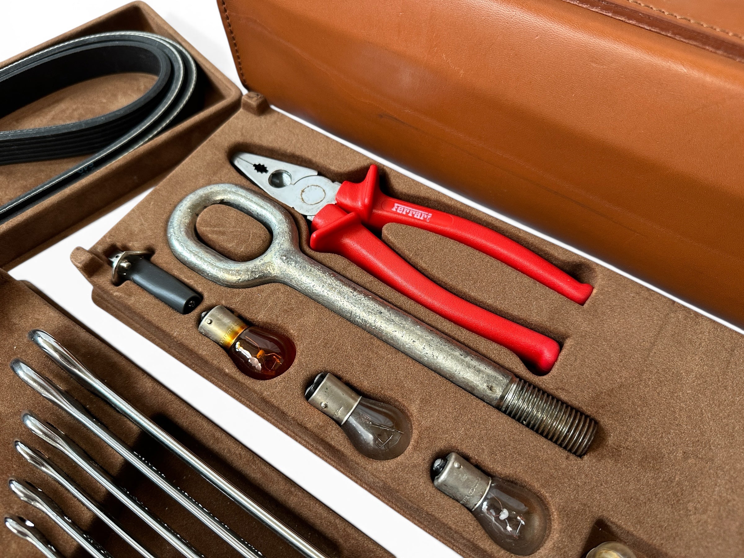 Ferrari F355 355 Leather Toolkit Case, Tools - Official Accessory