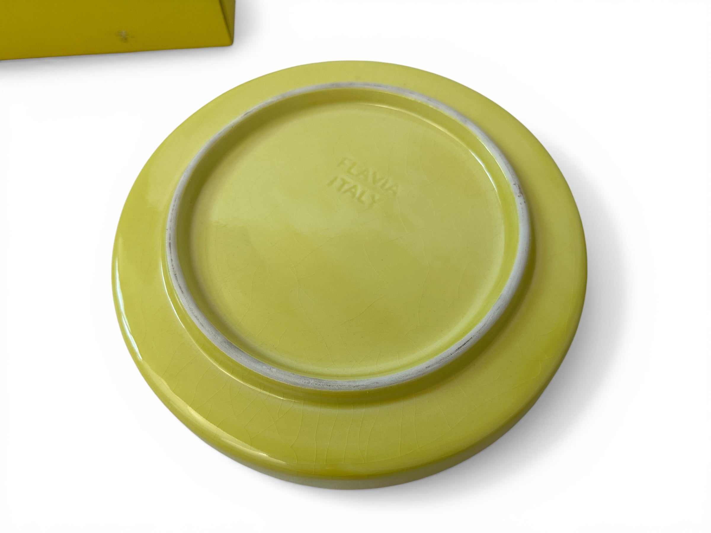 Ferrari Classic Ceramic Ashtray By Flavia Italy - Official IDEA Access